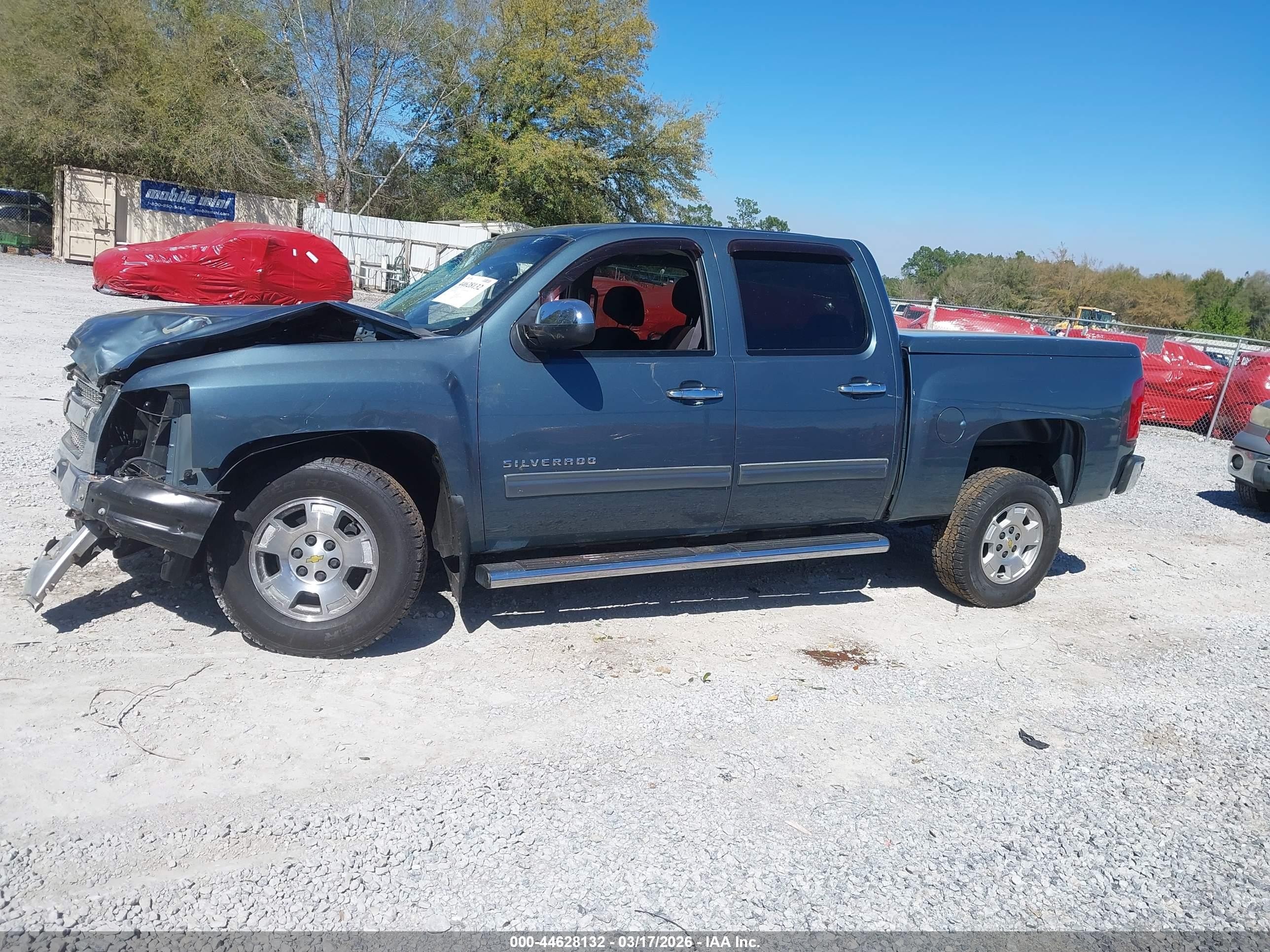 2012 Chevrolet Silverado 1500 Lt Синий vin: 3GCPCSE0XCG249495