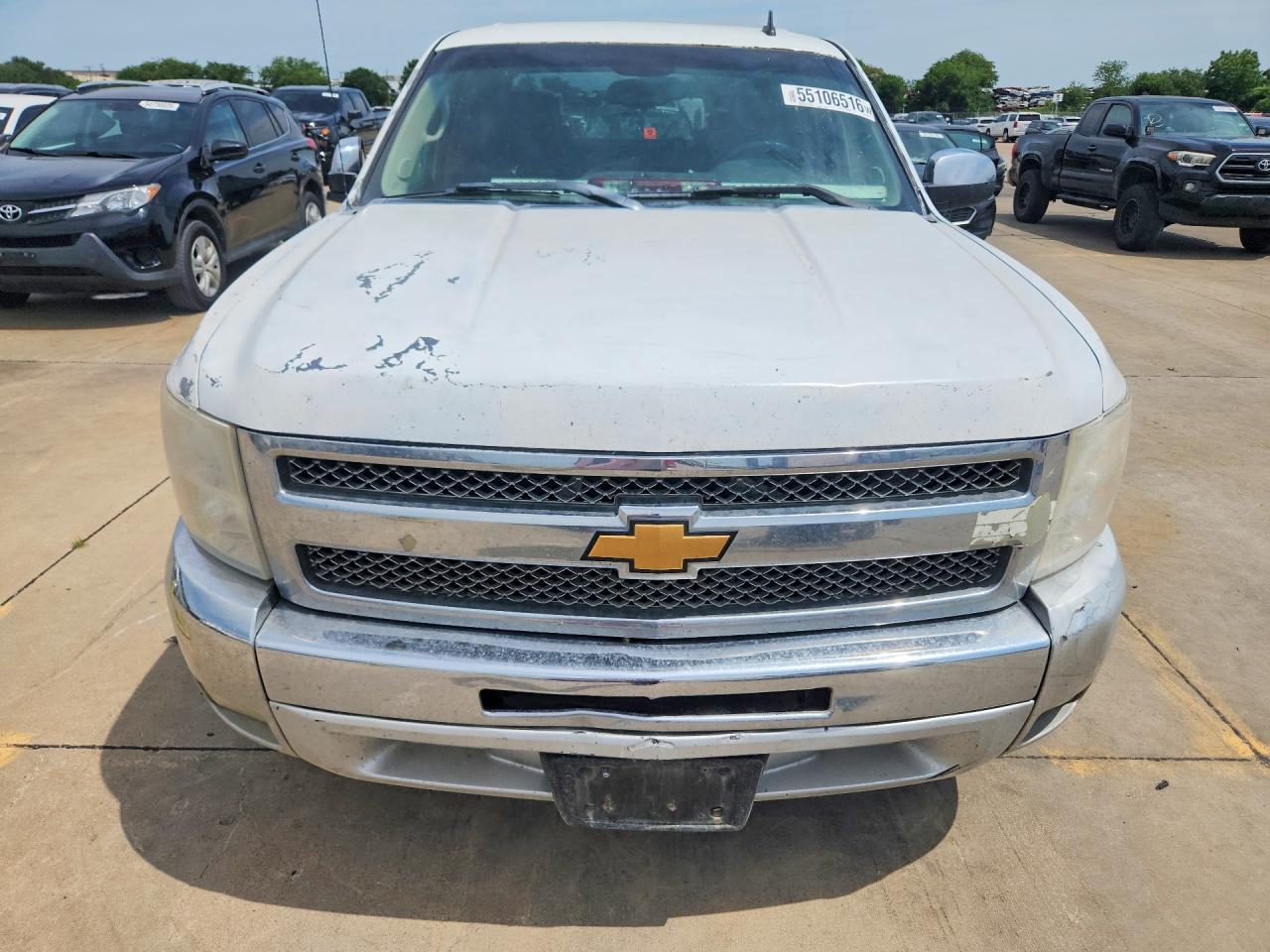 2012 Chevrolet Silverado C1500 Lt White vin: 3GCPCSE0XCG279581