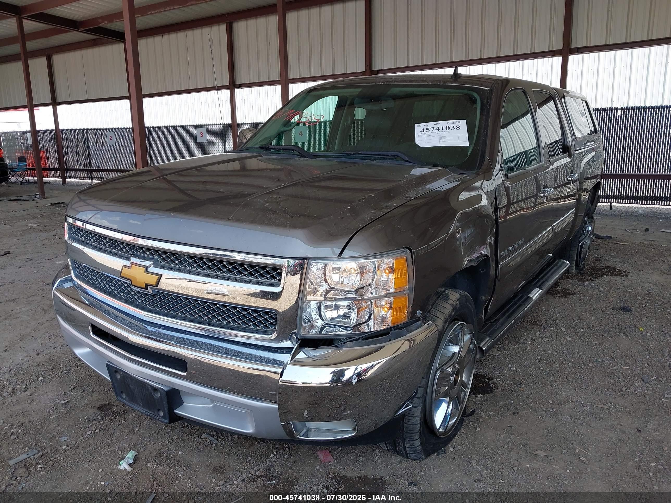 2012 Chevrolet Silverado 1500 Lt Gray vin: 3GCPCSE0XCG308867