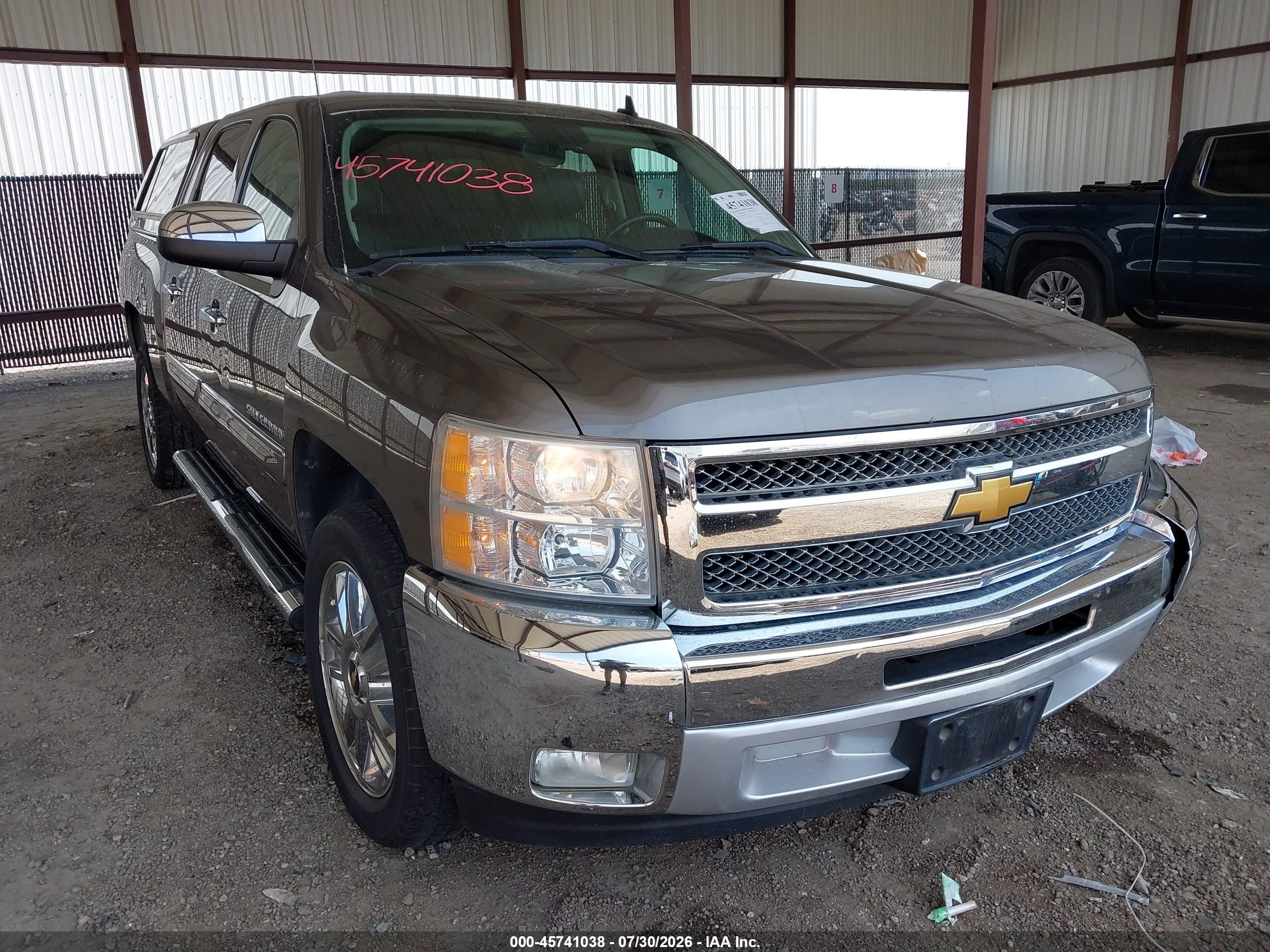 2012 Chevrolet Silverado 1500 Lt Gray vin: 3GCPCSE0XCG308867