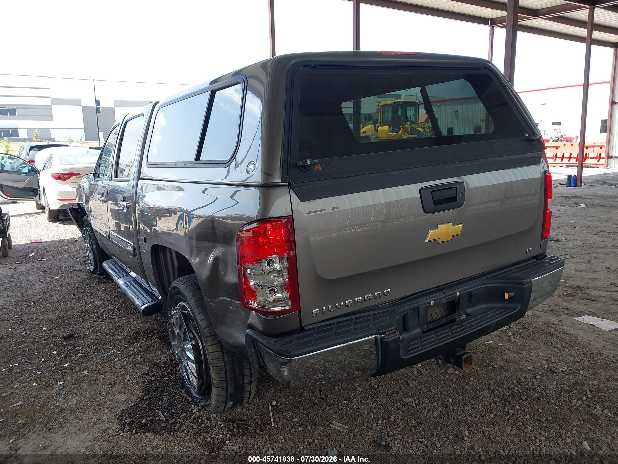 2012 Chevrolet Silverado 1500 Lt Gray vin: 3GCPCSE0XCG308867