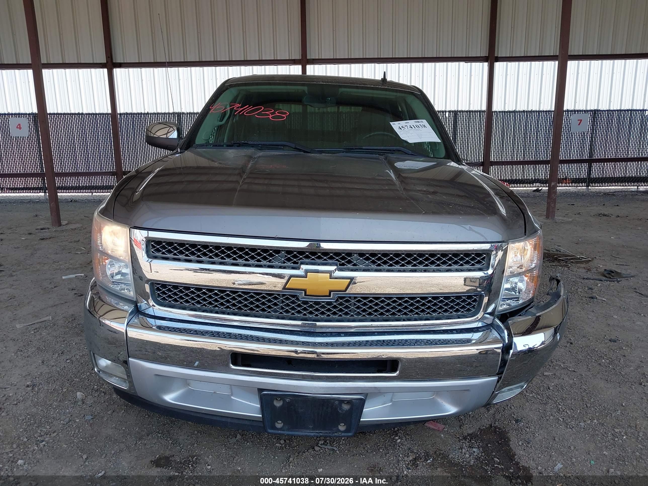 2012 Chevrolet Silverado 1500 Lt Gray vin: 3GCPCSE0XCG308867
