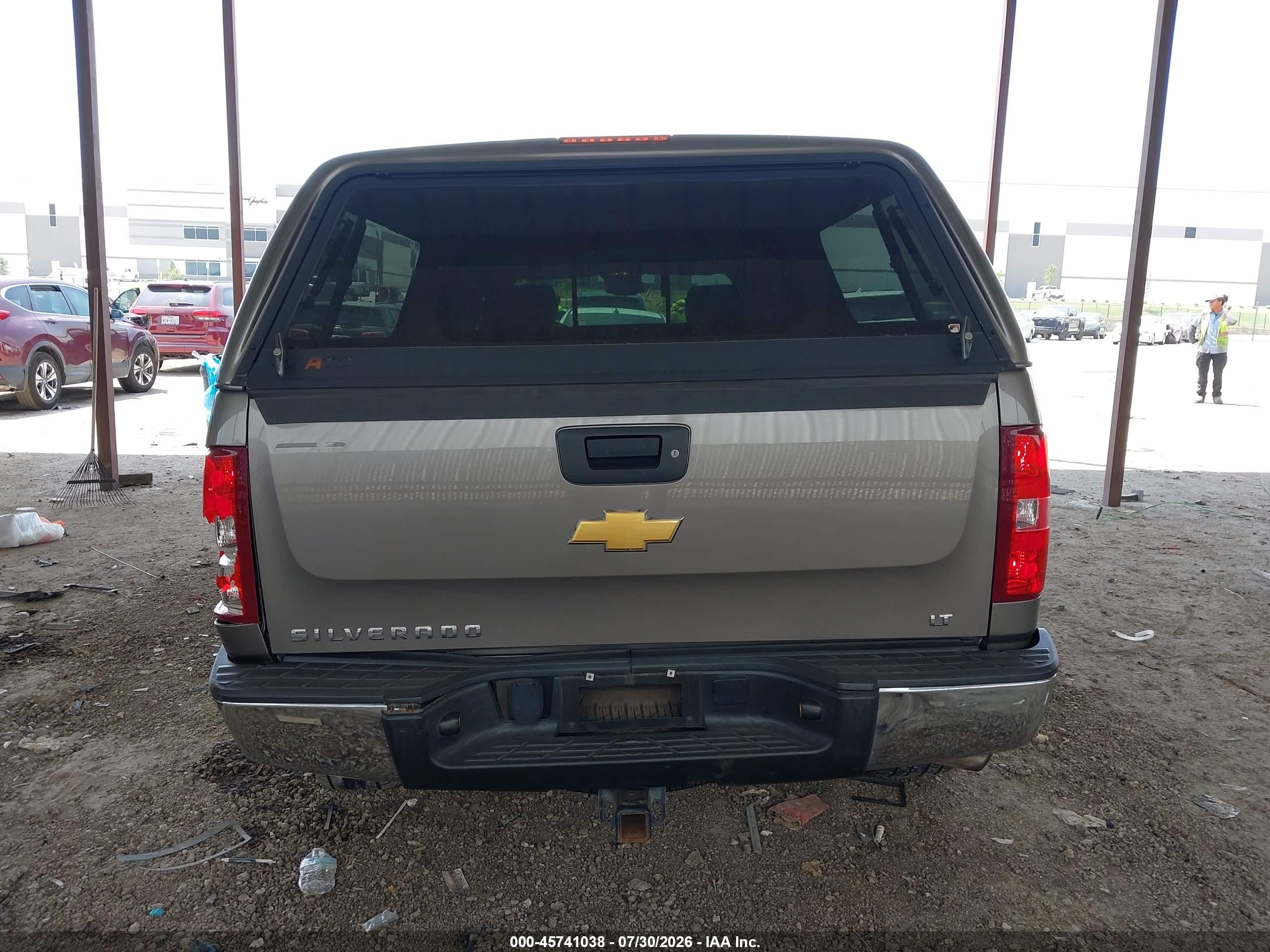 2012 Chevrolet Silverado 1500 Lt Gray vin: 3GCPCSE0XCG308867