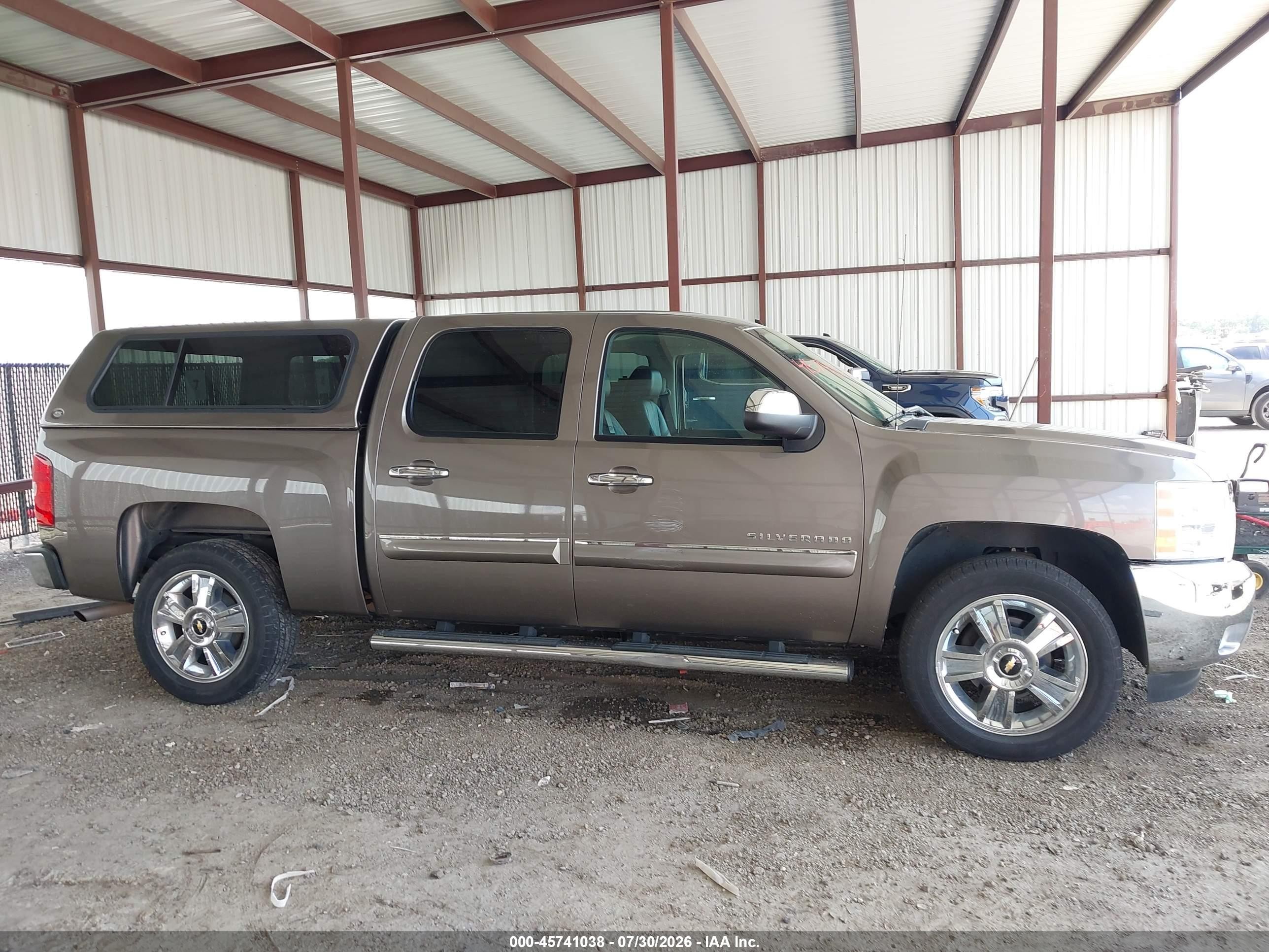 2012 Chevrolet Silverado 1500 Lt Gray vin: 3GCPCSE0XCG308867