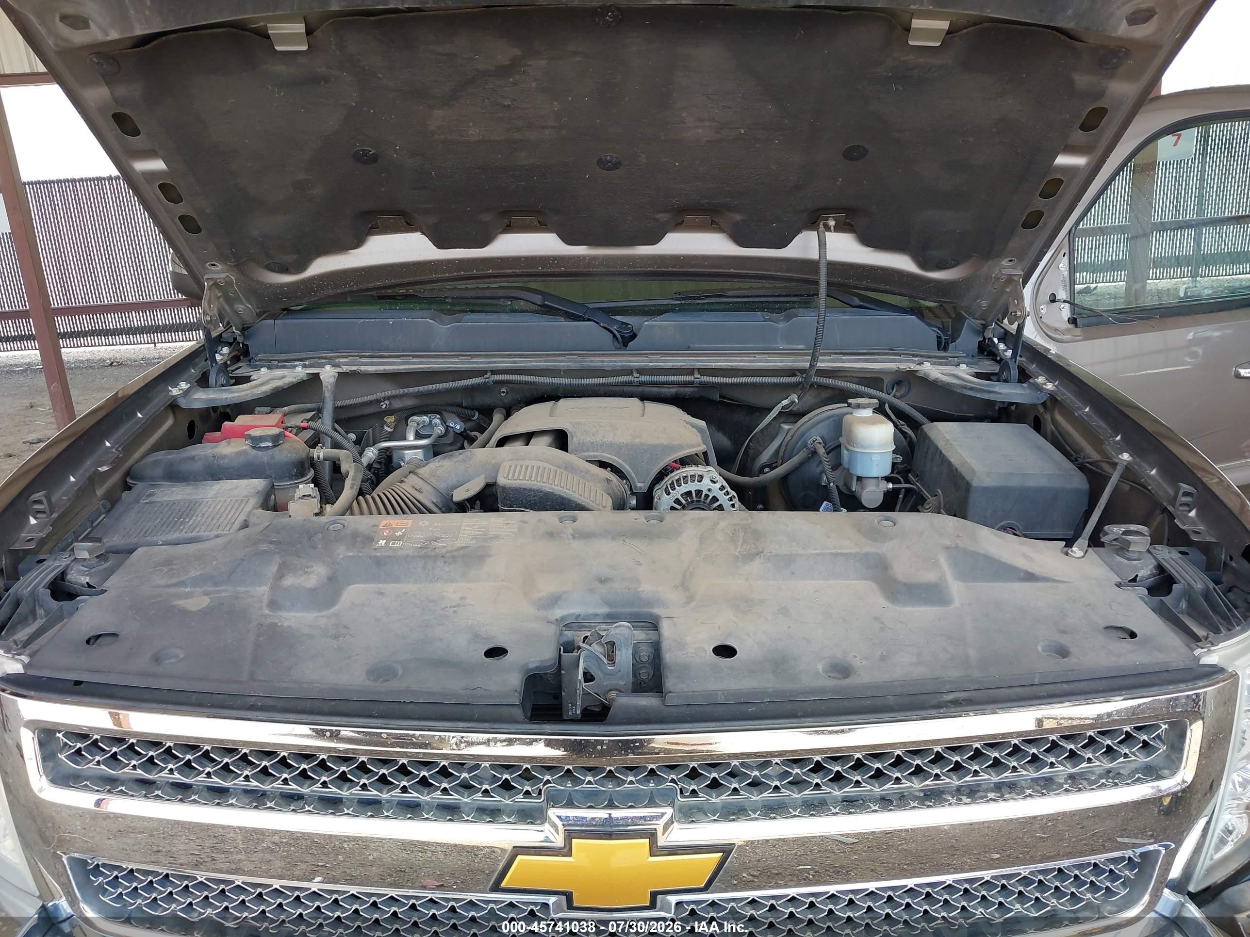 2012 Chevrolet Silverado 1500 Lt Gray vin: 3GCPCSE0XCG308867