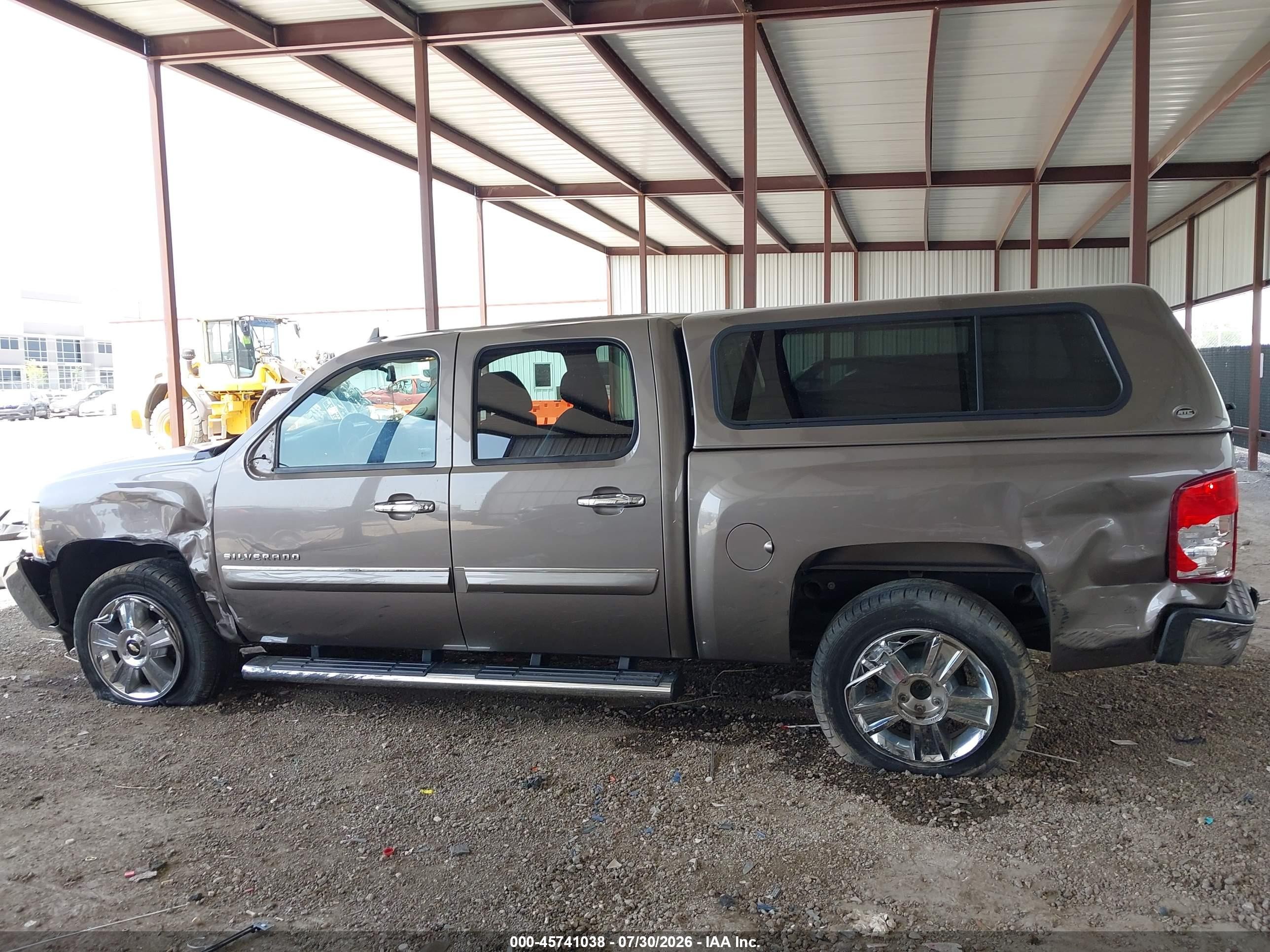 2012 Chevrolet Silverado 1500 Lt Gray vin: 3GCPCSE0XCG308867