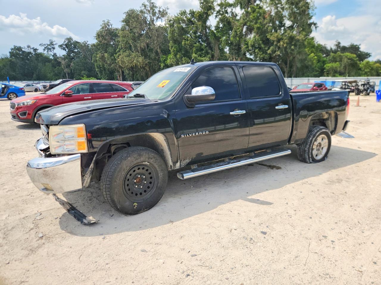 2013 Chevrolet Silverado C1500 Lt Black vin: 3GCPCSE0XDG145560