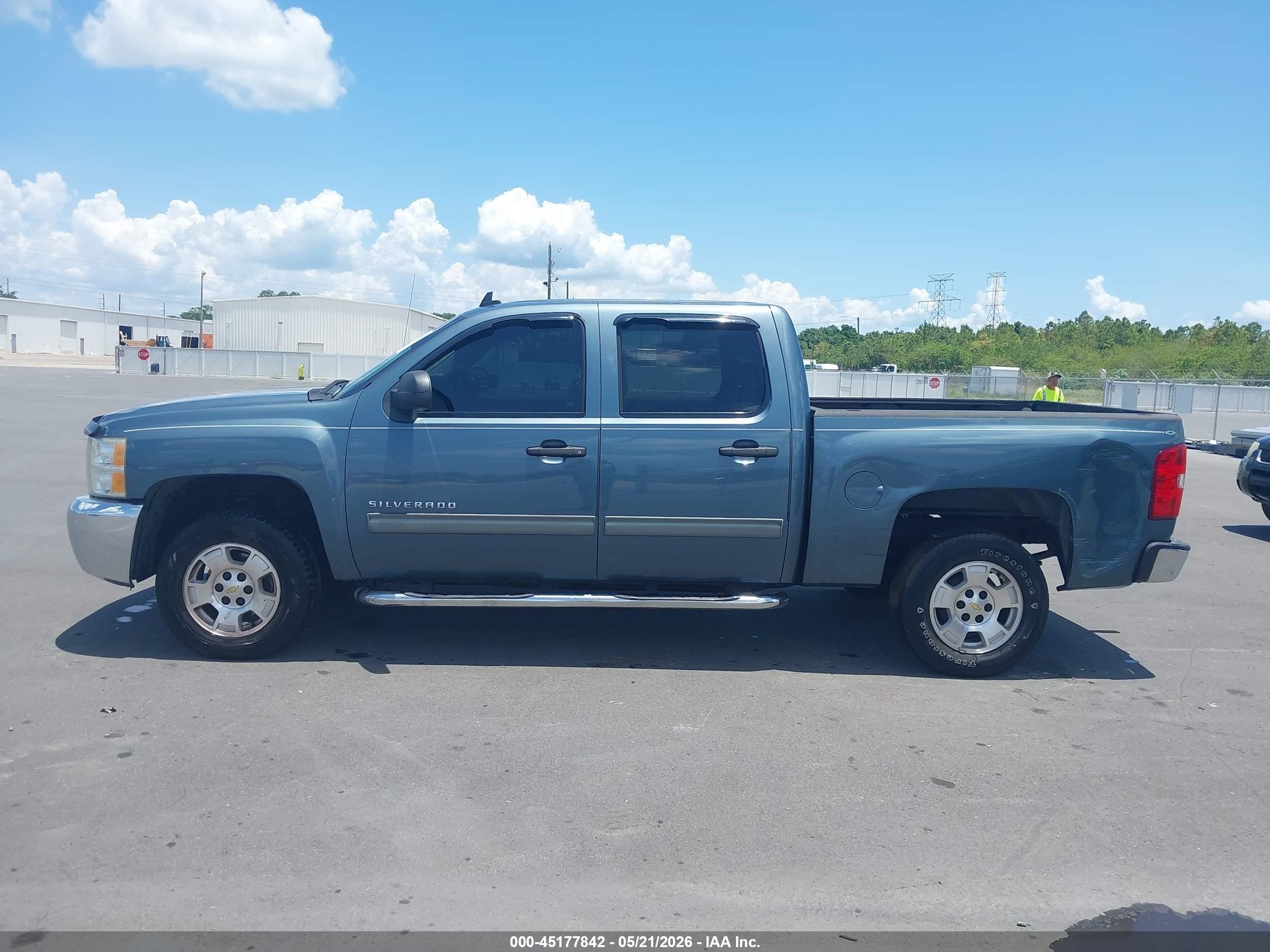 2013 Chevrolet Silverado 1500 Lt Light Blue vin: 3GCPCSE0XDG246372