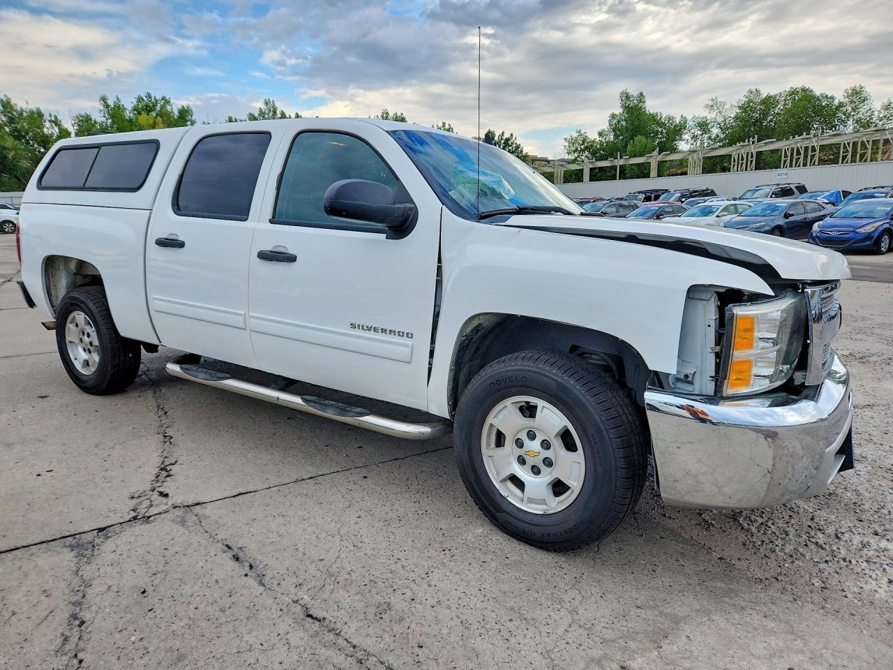 2013 Chevrolet Silverado C1500 Lt Белый vin: 3GCPCSE0XDG250583