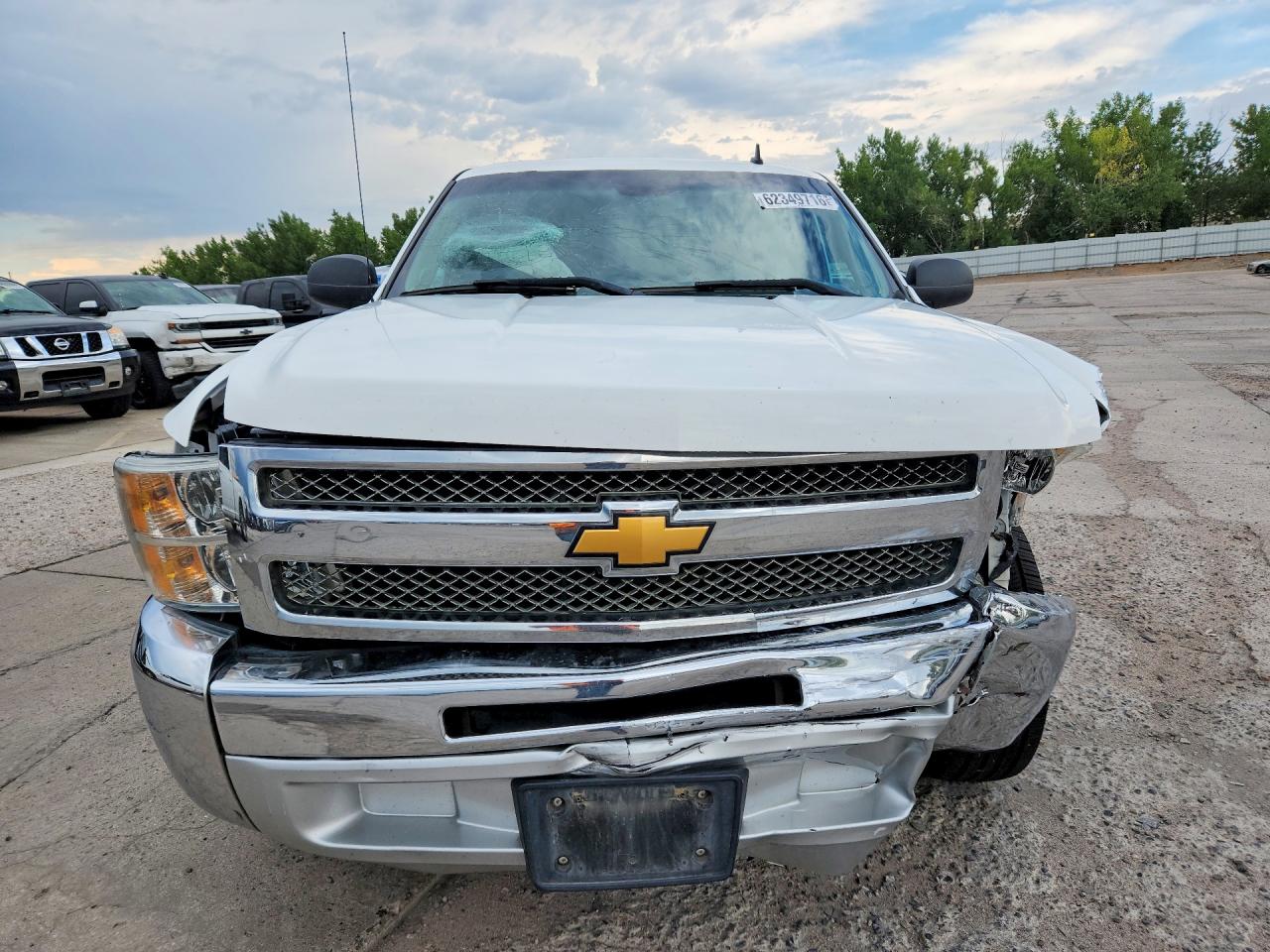 2013 Chevrolet Silverado C1500 Lt Белый vin: 3GCPCSE0XDG250583