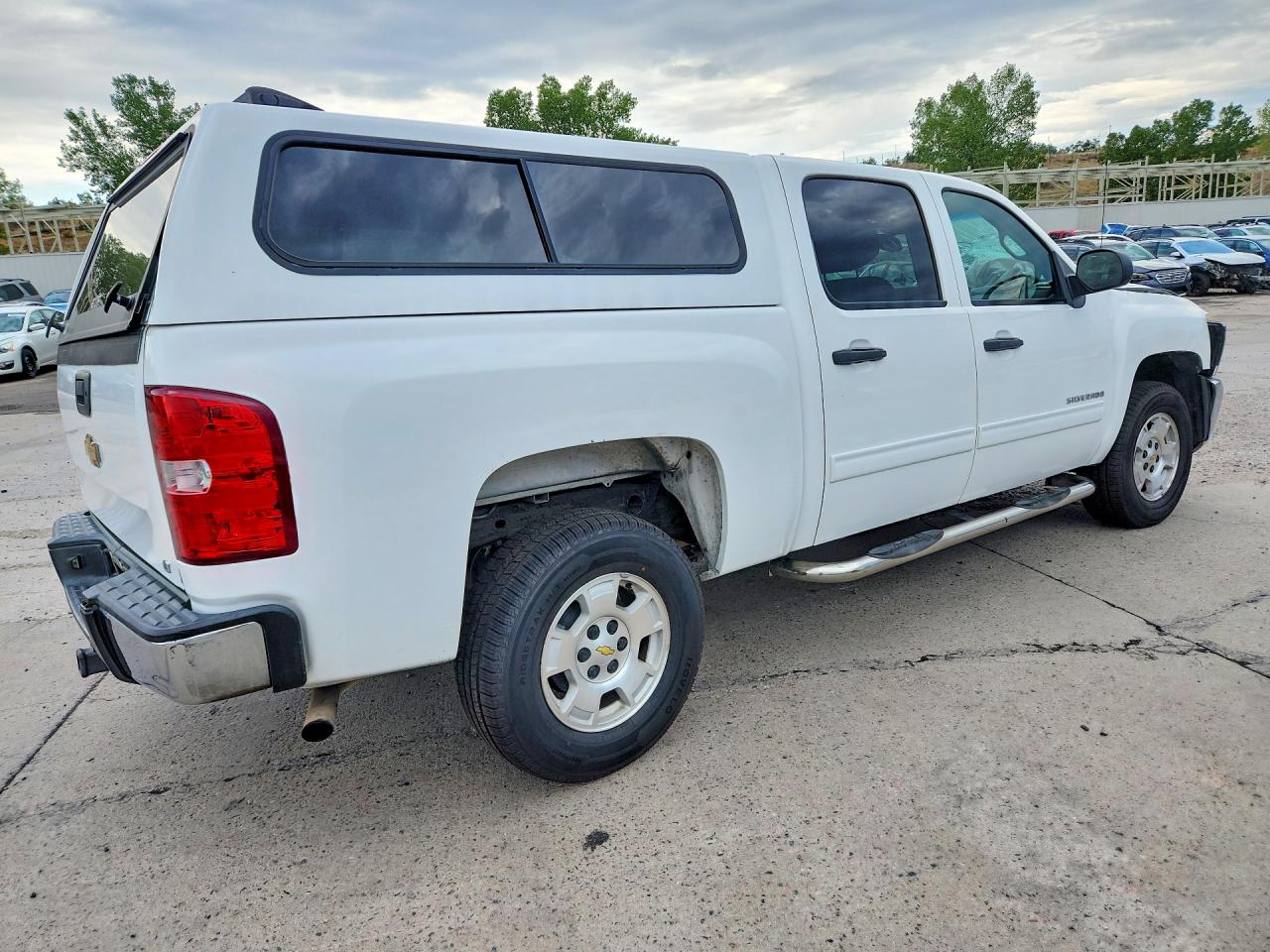 2013 Chevrolet Silverado C1500 Lt Белый vin: 3GCPCSE0XDG250583