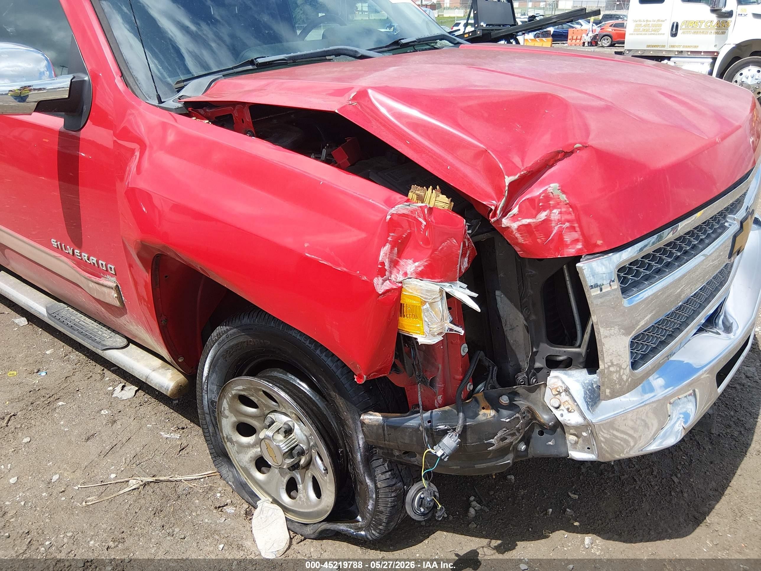 2013 Chevrolet Silverado 1500 Lt Red vin: 3GCPCSE0XDG284829