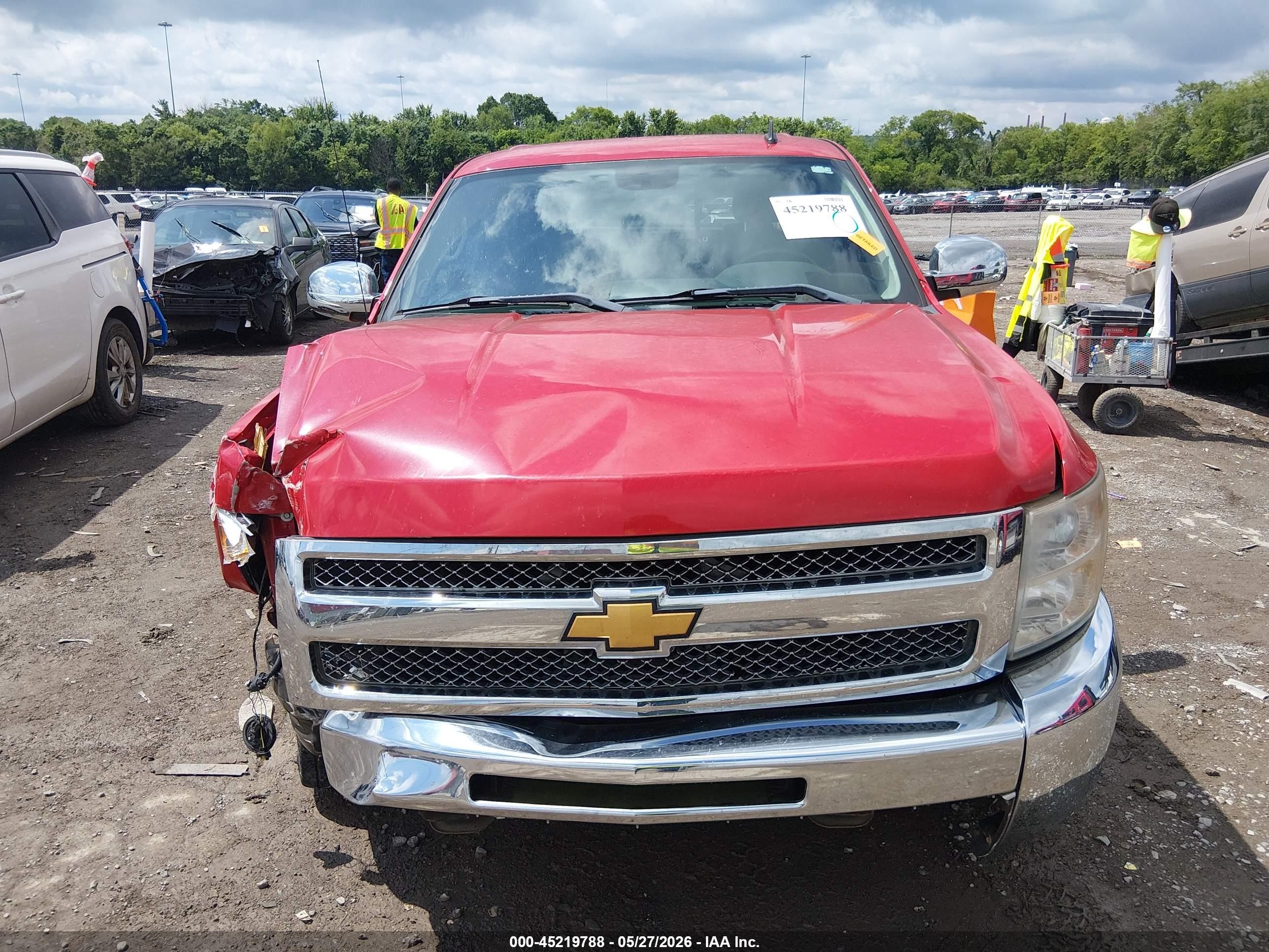 2013 Chevrolet Silverado 1500 Lt Red vin: 3GCPCSE0XDG284829