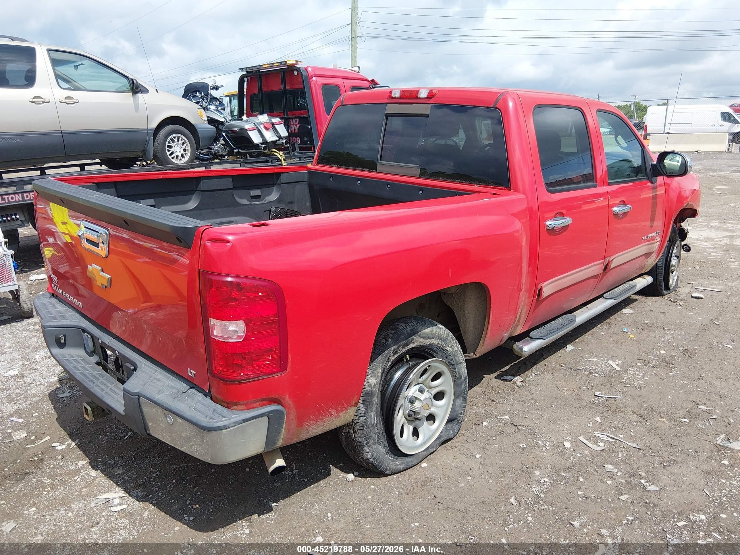2013 Chevrolet Silverado 1500 Lt Red vin: 3GCPCSE0XDG284829