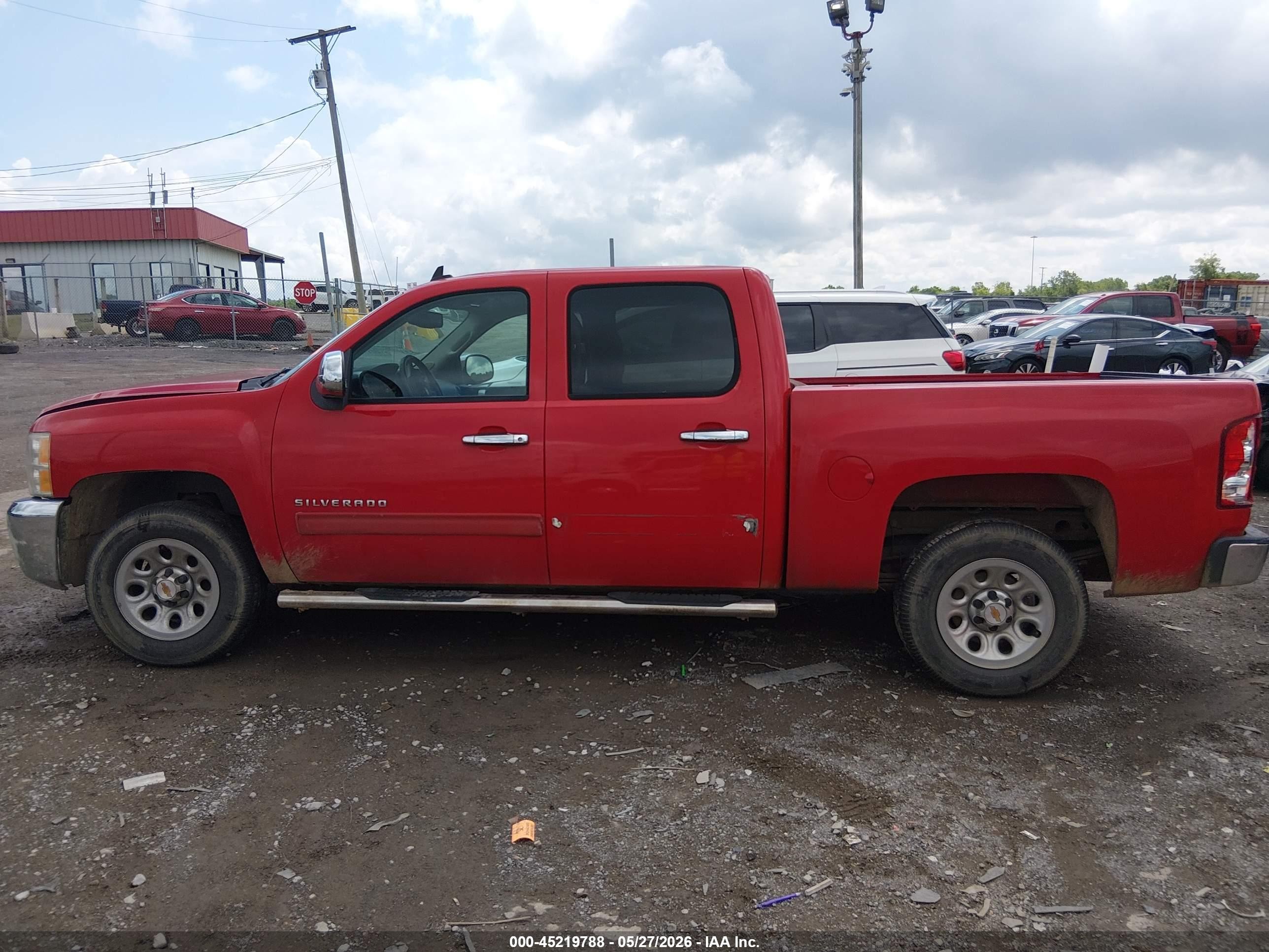 2013 Chevrolet Silverado 1500 Lt Red vin: 3GCPCSE0XDG284829