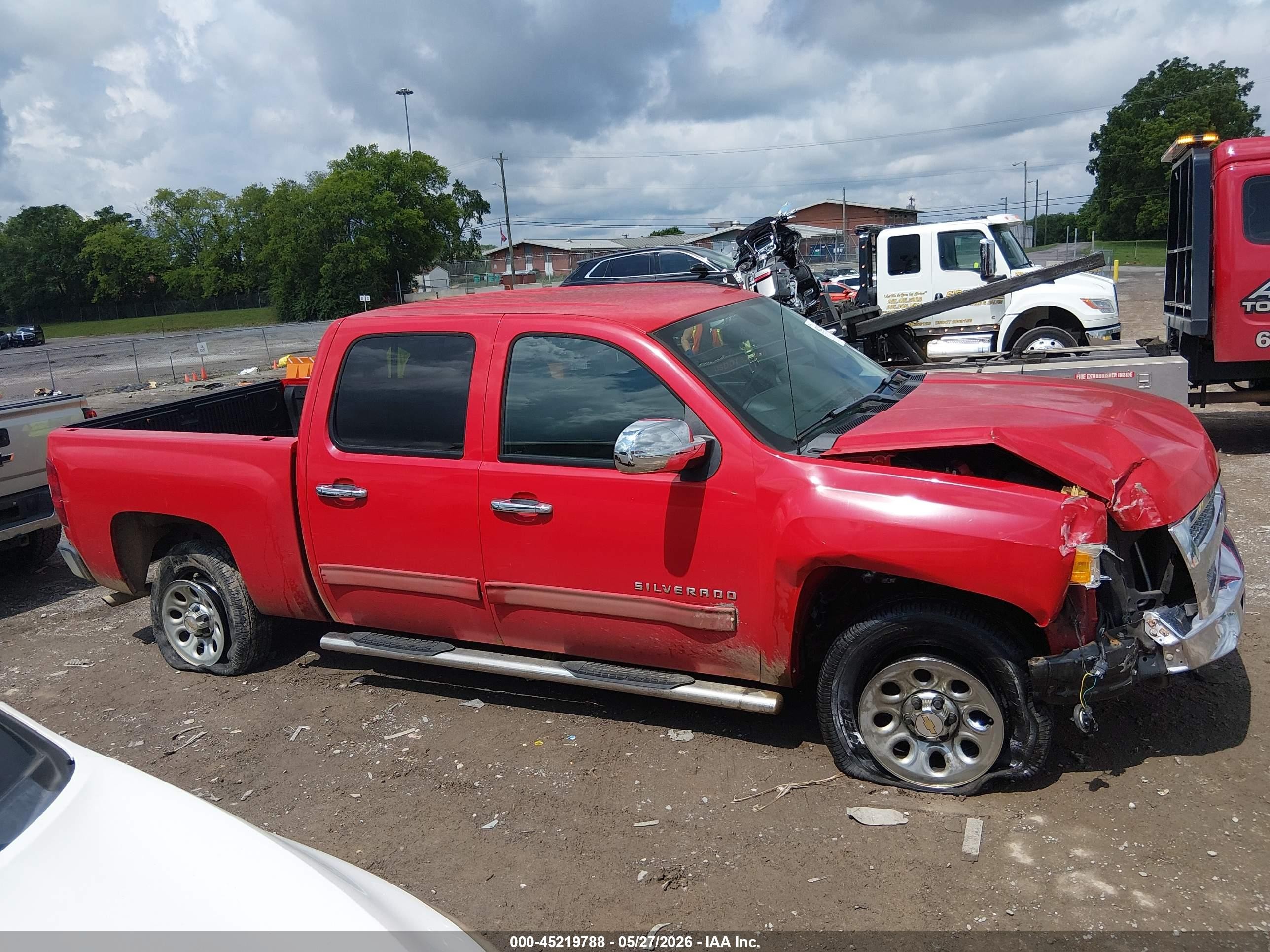 2013 Chevrolet Silverado 1500 Lt Red vin: 3GCPCSE0XDG284829