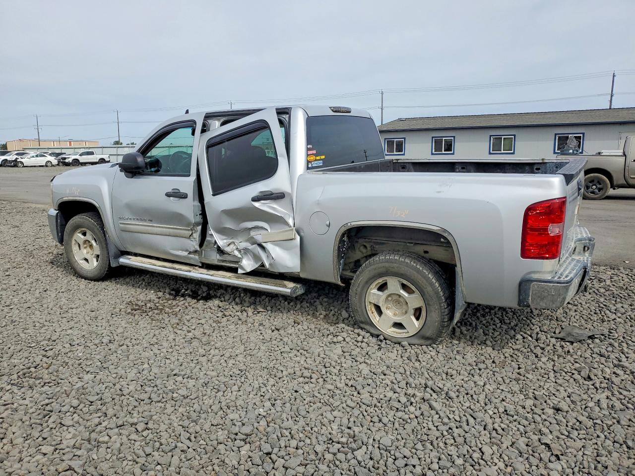 2013 Chevrolet Silverado C1500 Lt Silver vin: 3GCPCSE72DG153388