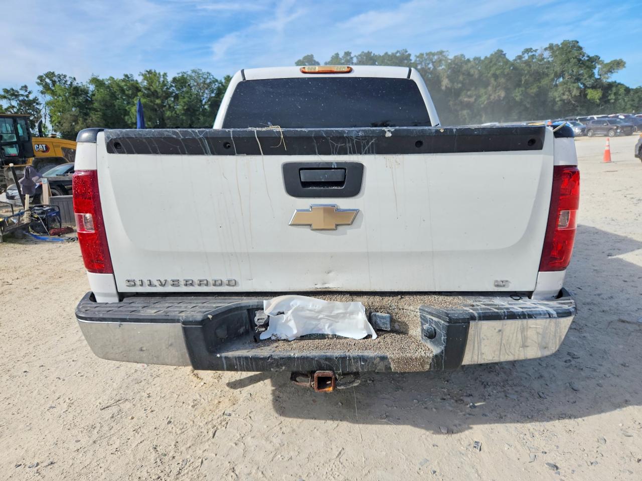 2011 Chevrolet Silverado C1500 Lt White vin: 3GCPCSEA1BG116812