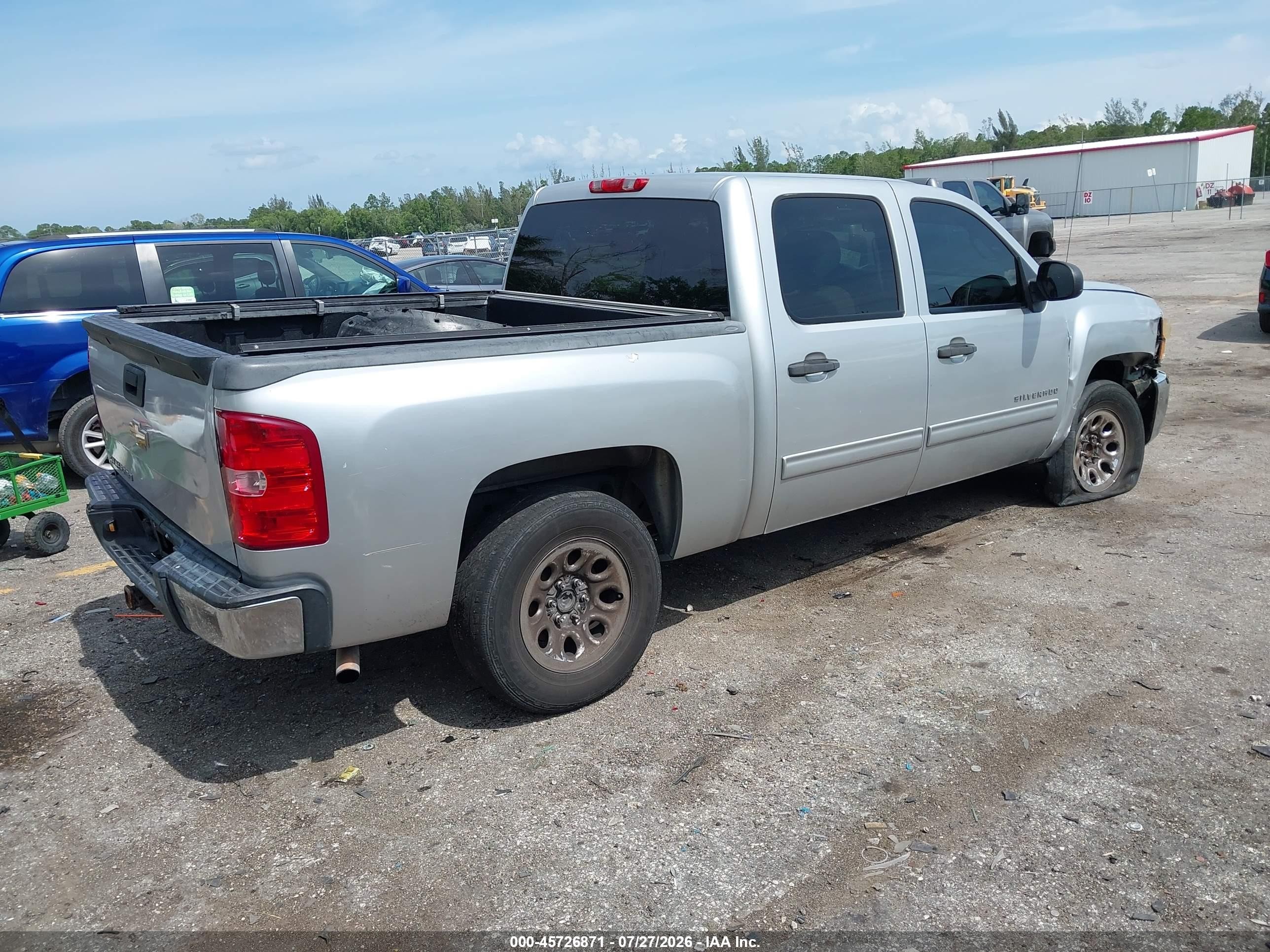 2012 Chevrolet Silverado 1500 Lt Silver vin: 3GCPCSEA1CG214885