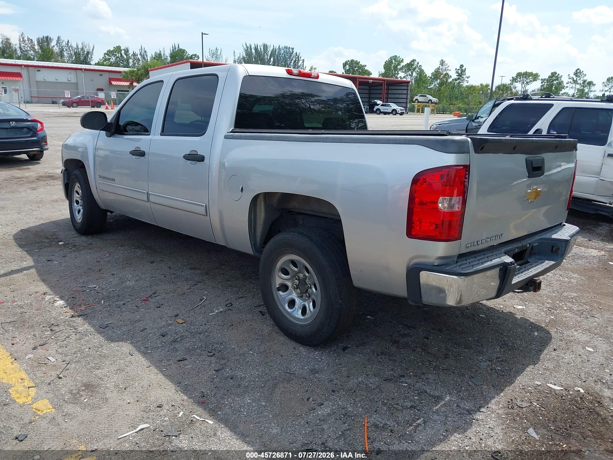 2012 Chevrolet Silverado 1500 Lt Silver vin: 3GCPCSEA1CG214885