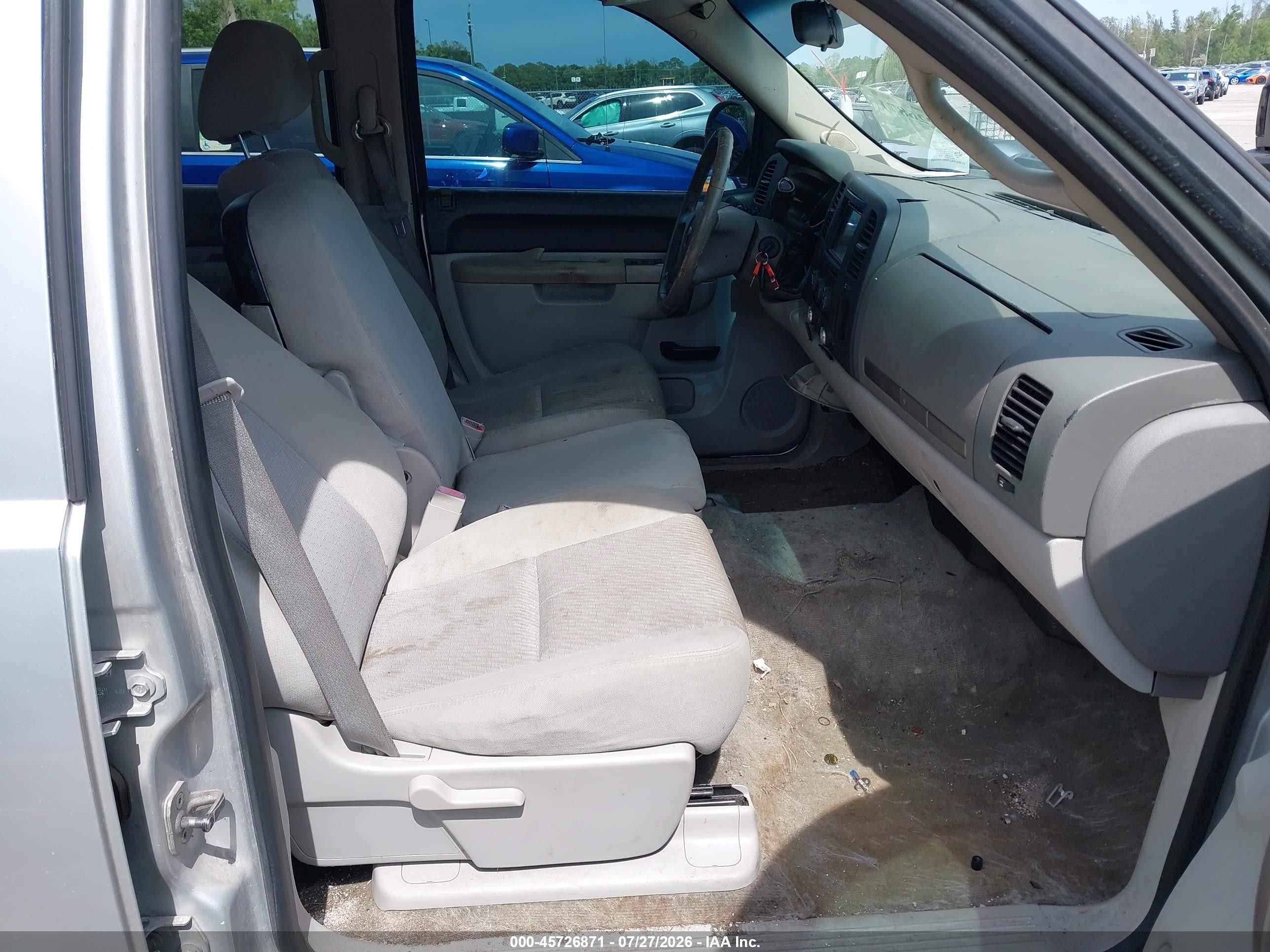 2012 Chevrolet Silverado 1500 Lt Silver vin: 3GCPCSEA1CG214885