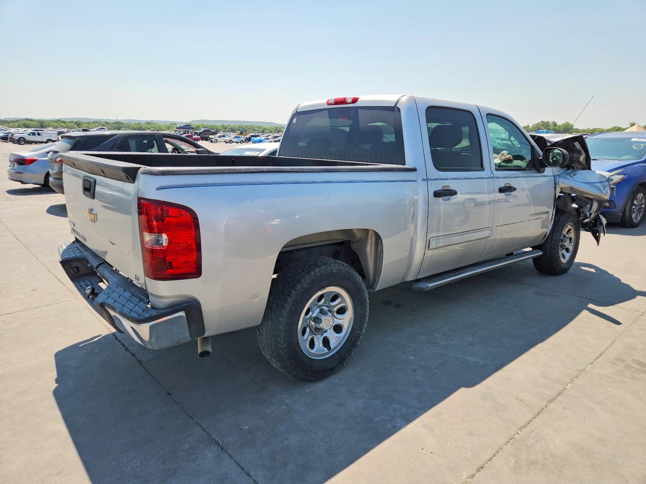 2011 Chevrolet Silverado C1500 Lt Silver vin: 3GCPCSEA3BG143400
