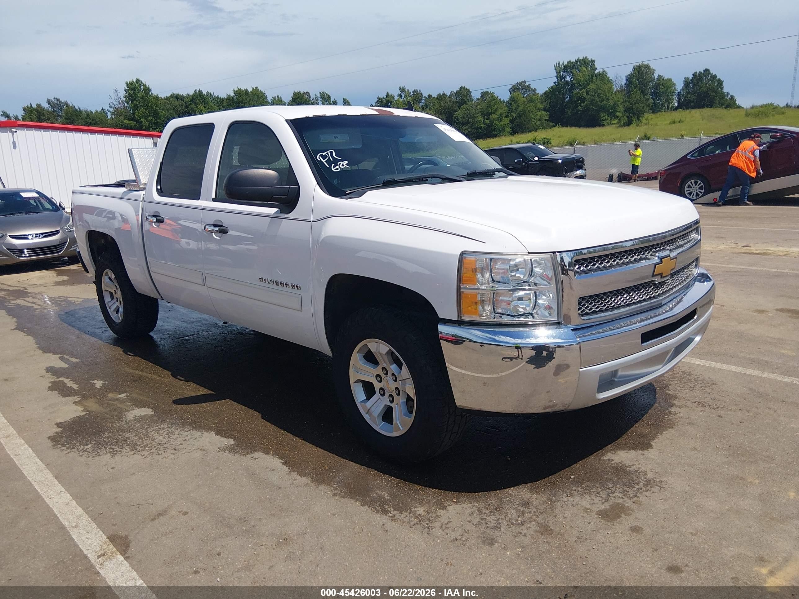 2012 Chevrolet Silverado 1500 Lt White vin: 3GCPCSEA3CG161073