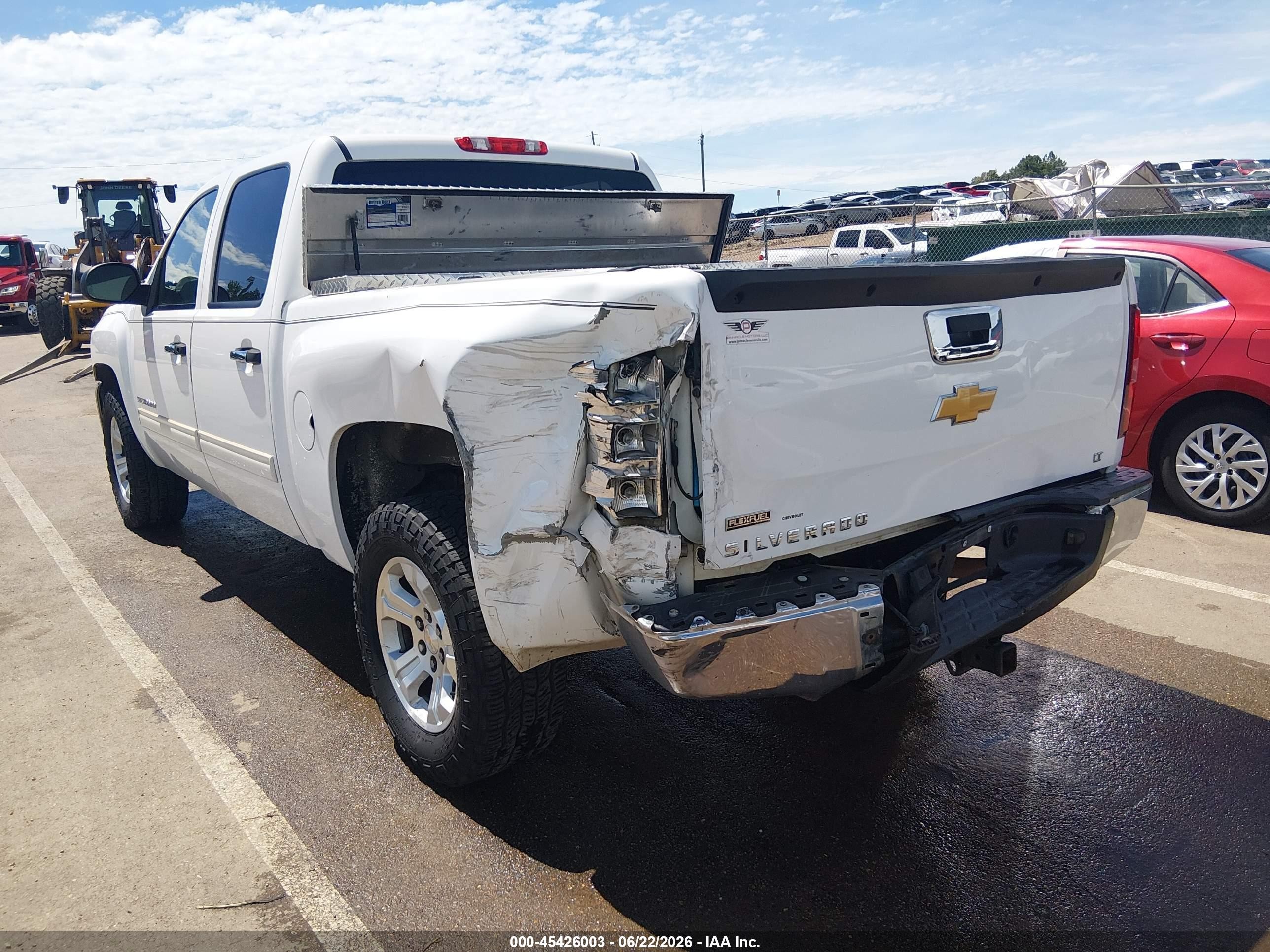 2012 Chevrolet Silverado 1500 Lt White vin: 3GCPCSEA3CG161073