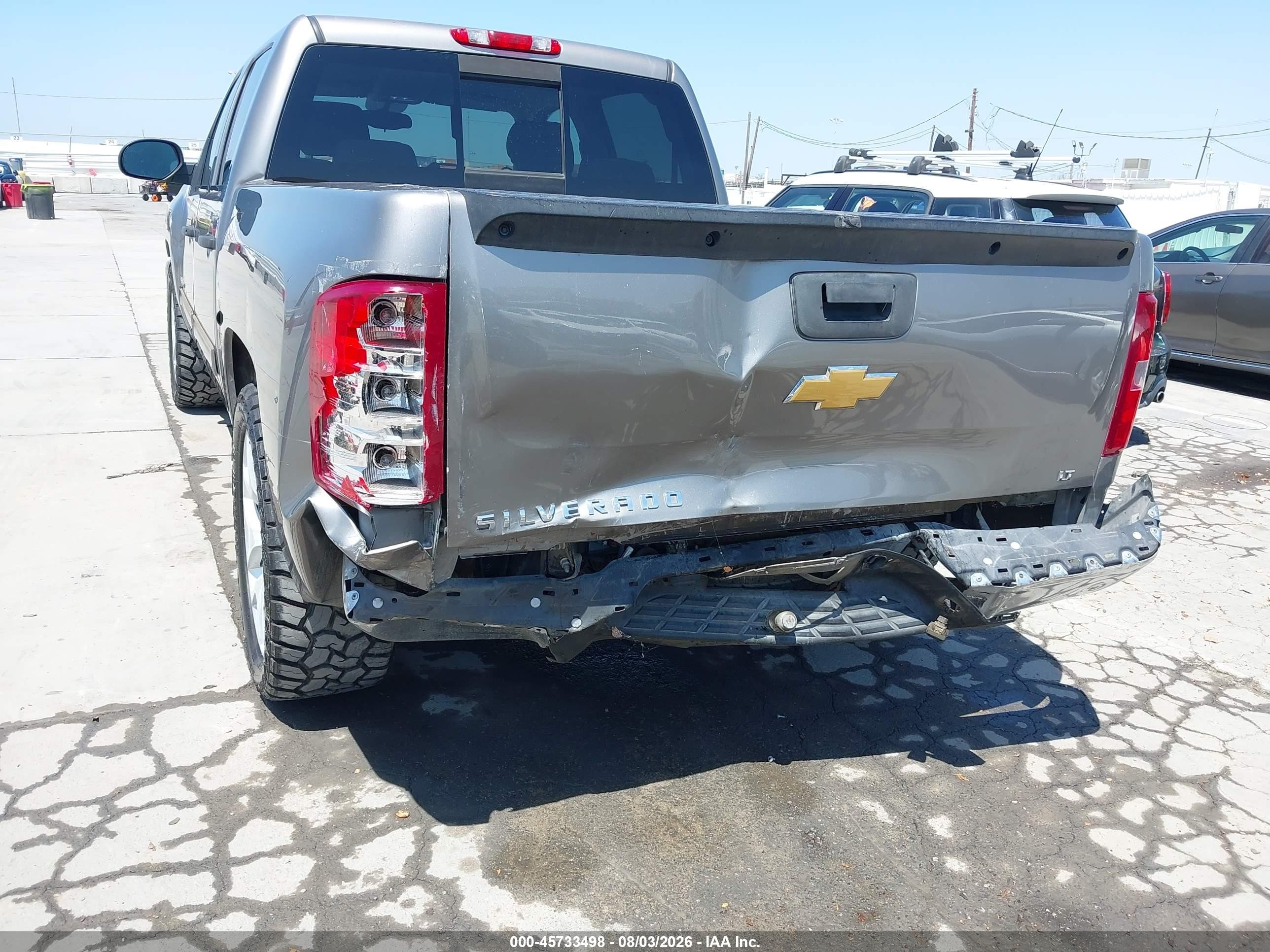 2013 Chevrolet Silverado 1500 Lt Pewter vin: 3GCPCSEA4DG200710