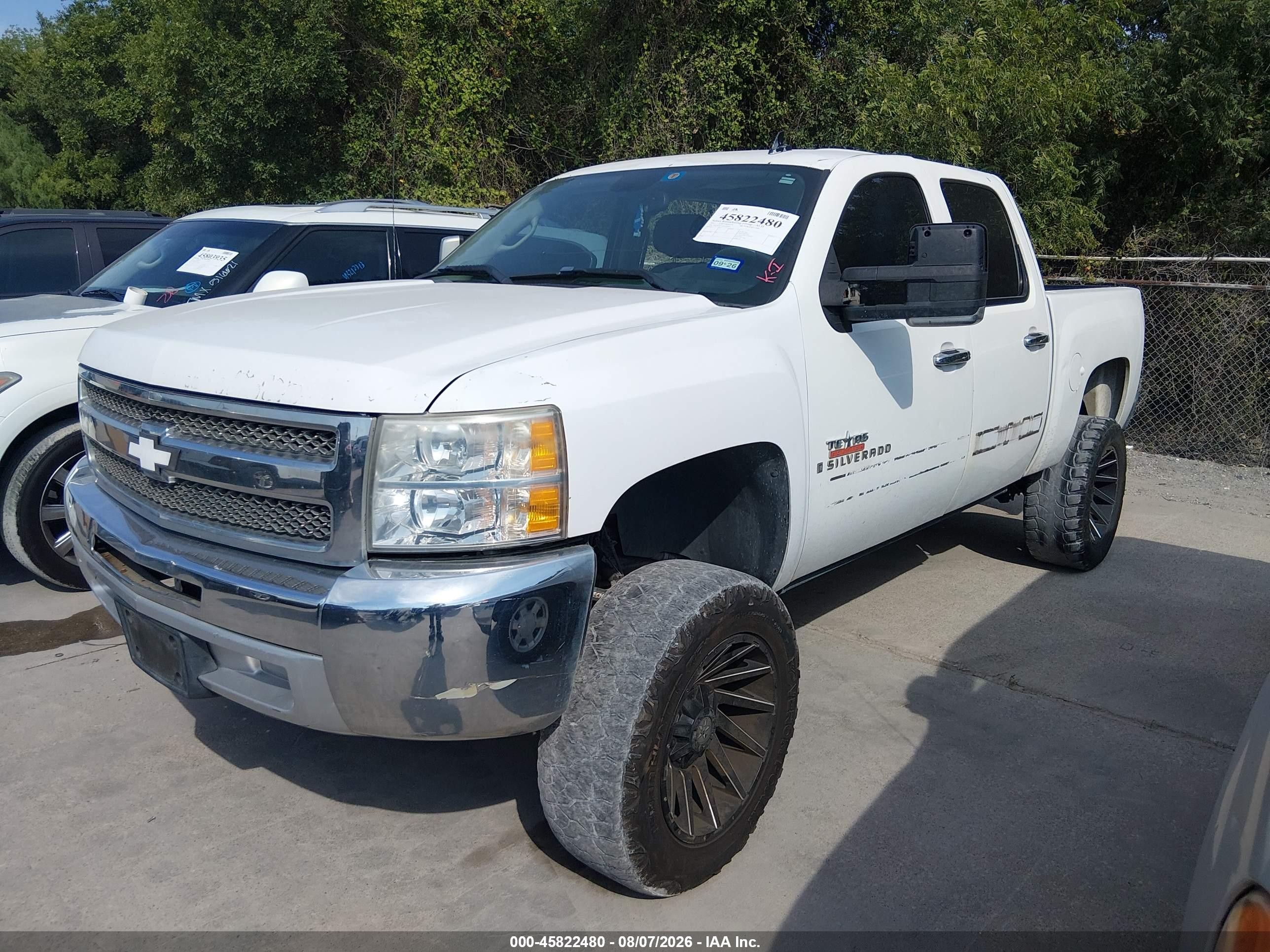 2013 Chevrolet Silverado 1500 Lt White vin: 3GCPCSEA4DG227423
