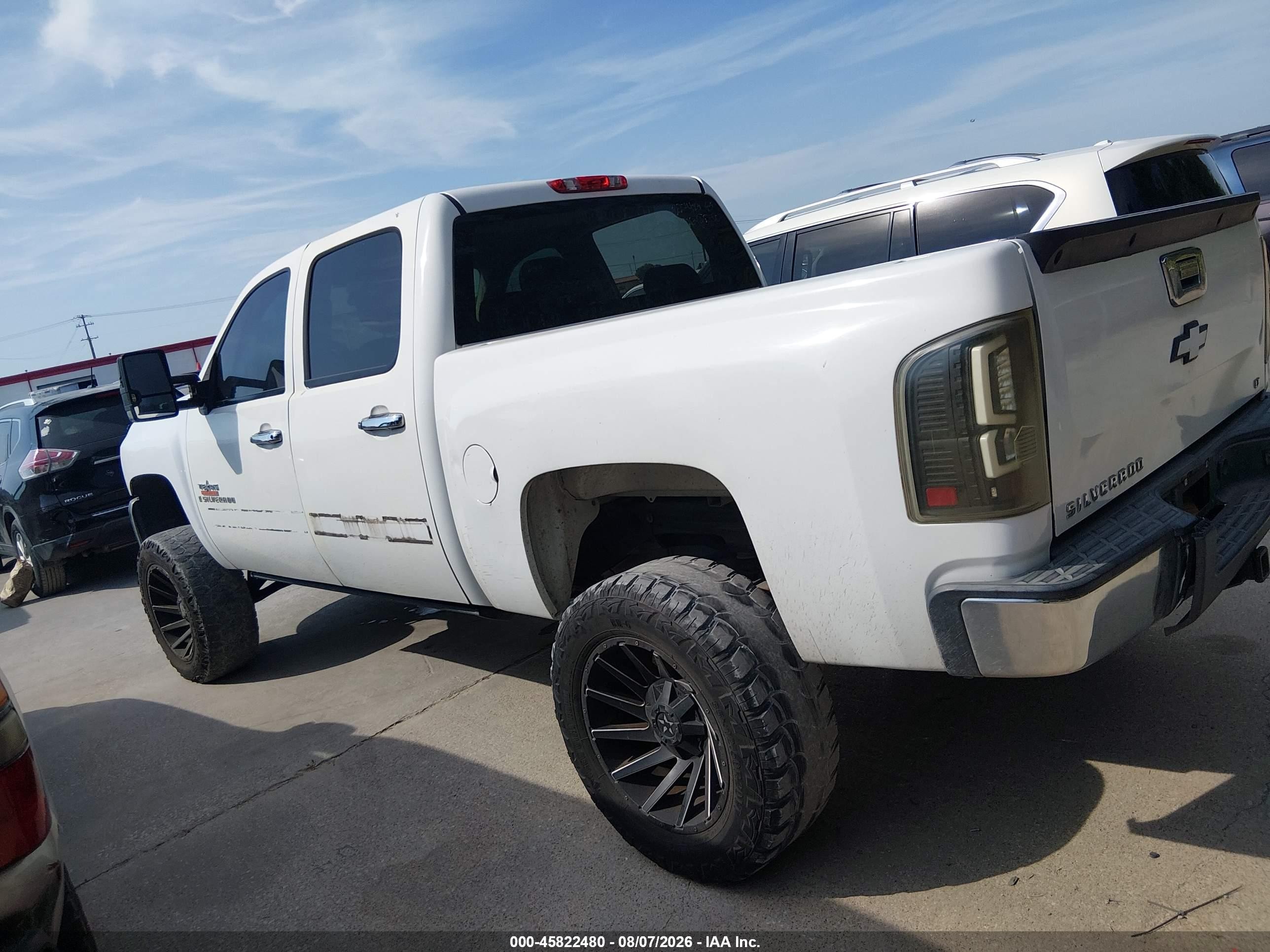 2013 Chevrolet Silverado 1500 Lt White vin: 3GCPCSEA4DG227423
