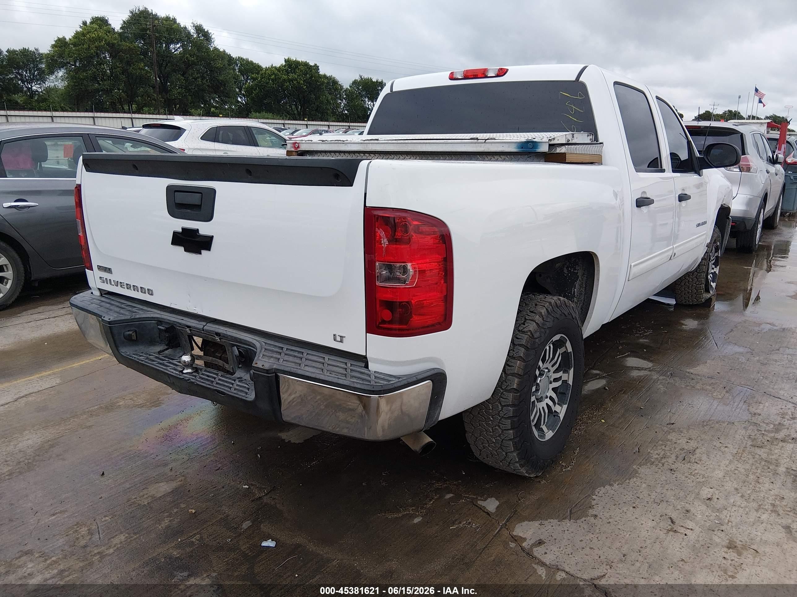 2012 Chevrolet Silverado 1500 Lt White vin: 3GCPCSEA5CG113154
