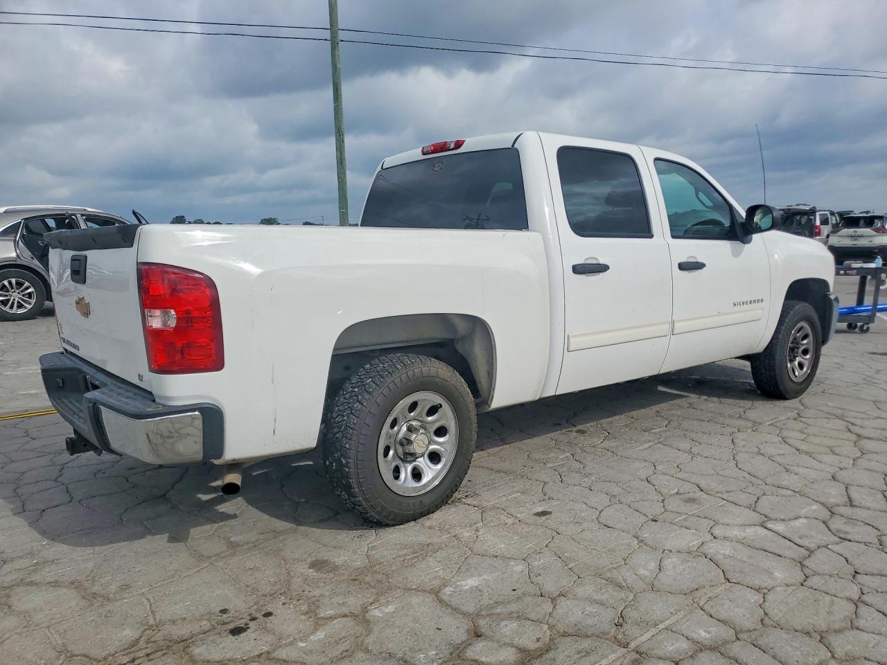 2012 Chevrolet Silverado C1500 Lt White vin: 3GCPCSEA7CG198921