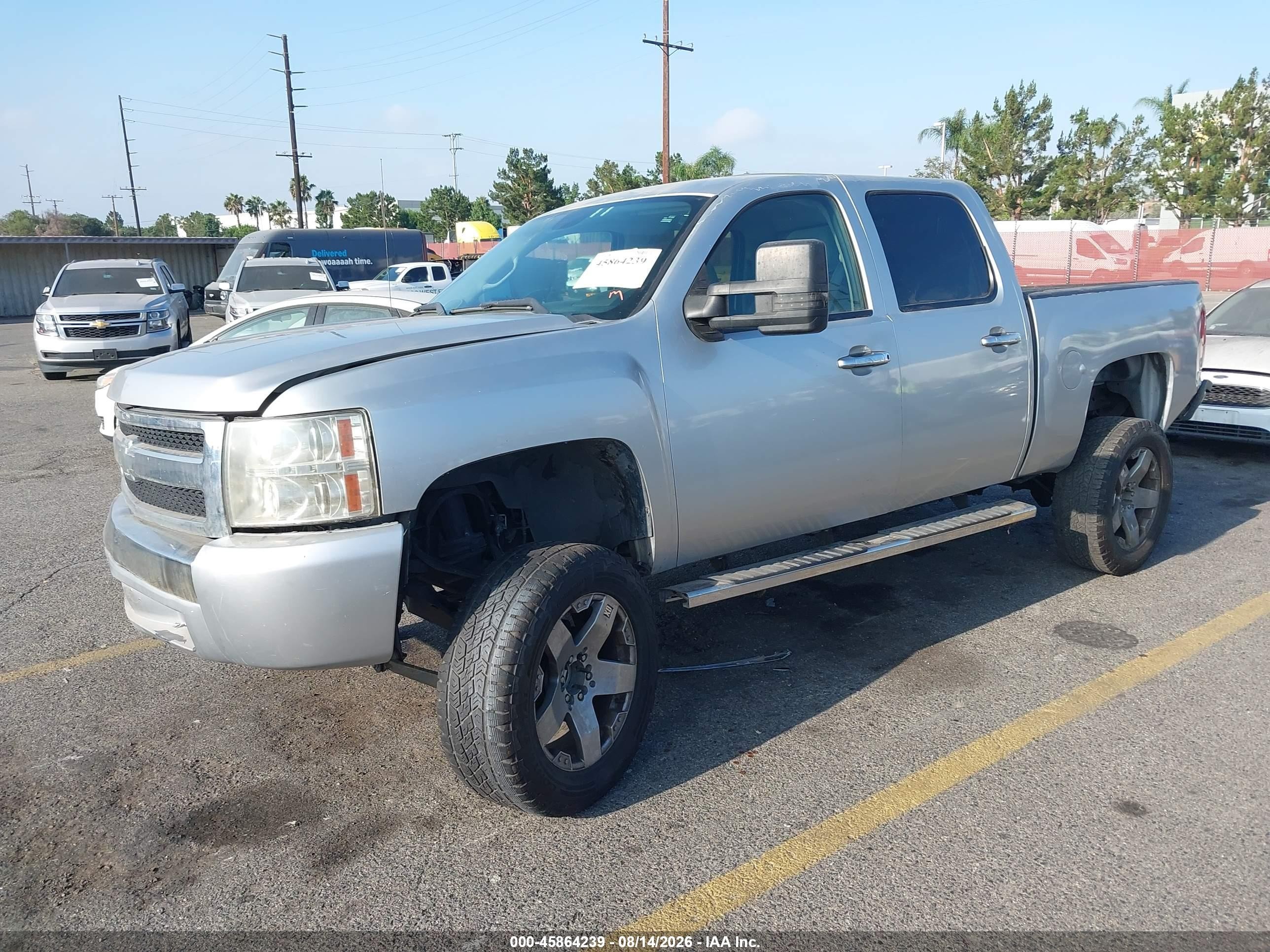 2011 Chevrolet Silverado 1500 Lt Silver vin: 3GCPCSEAXBG117165