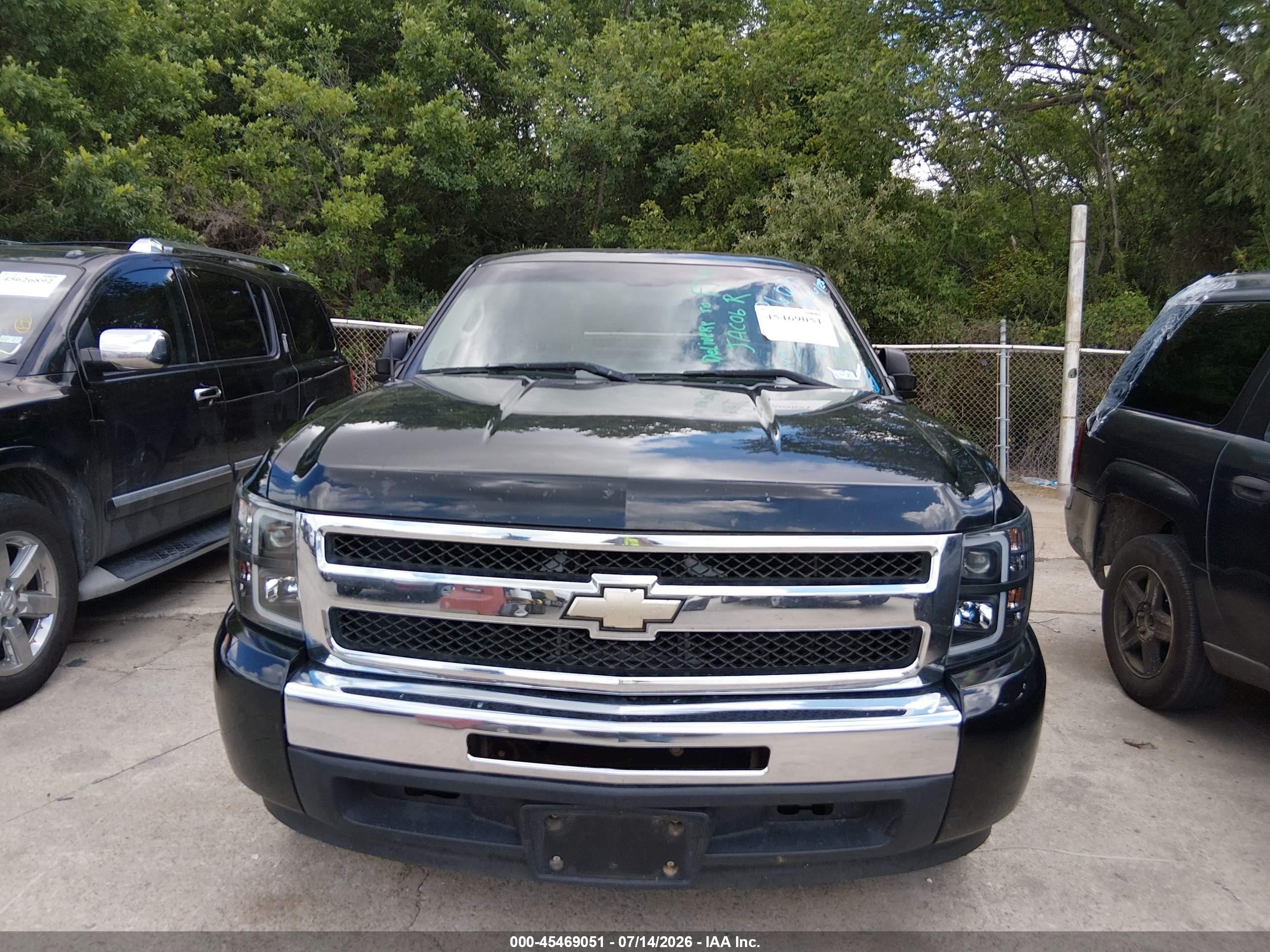 2011 Chevrolet Silverado 1500 Lt Black vin: 3GCPCSEAXBG136010