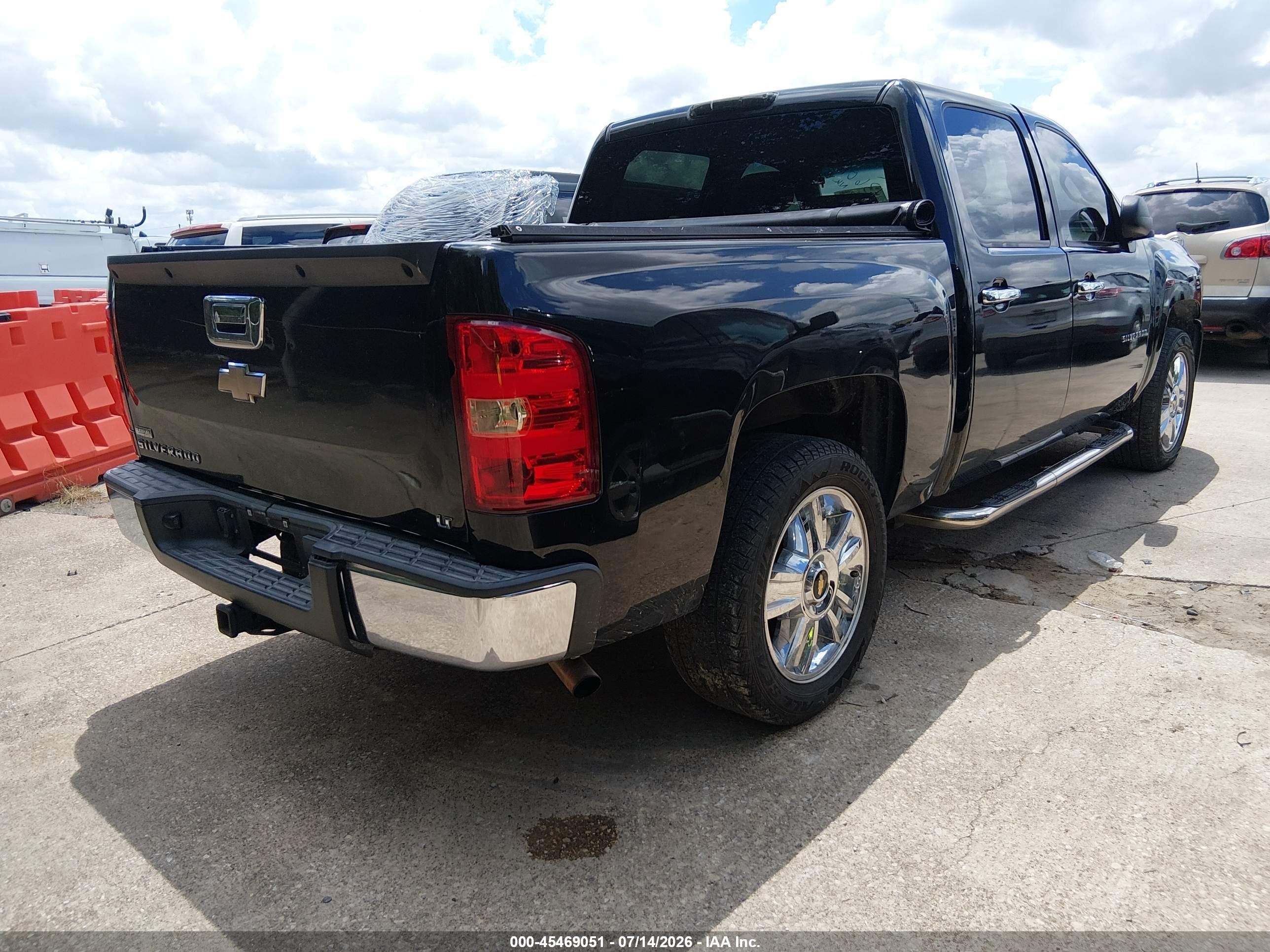 2011 Chevrolet Silverado 1500 Lt Black vin: 3GCPCSEAXBG136010