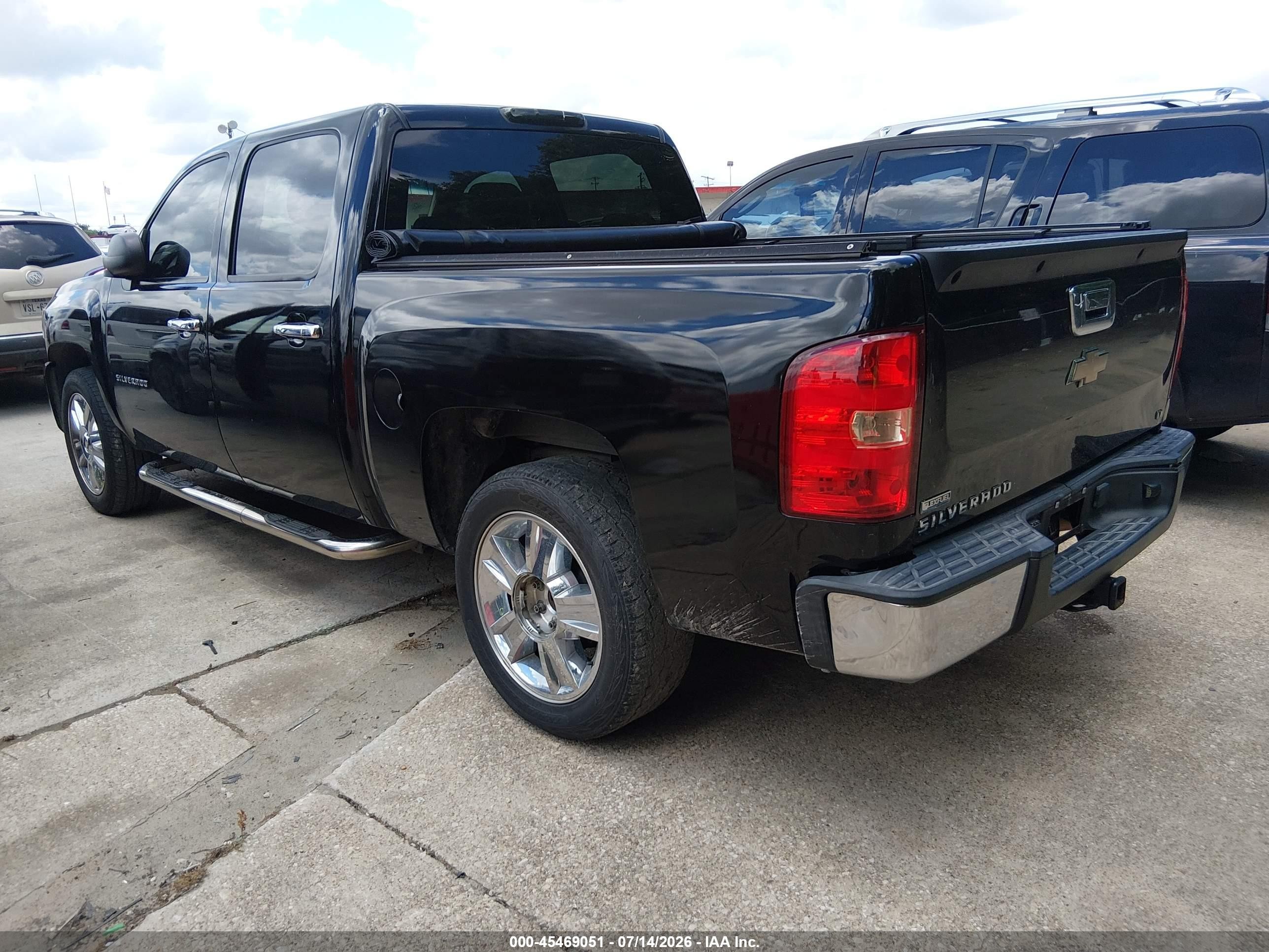 2011 Chevrolet Silverado 1500 Lt Black vin: 3GCPCSEAXBG136010