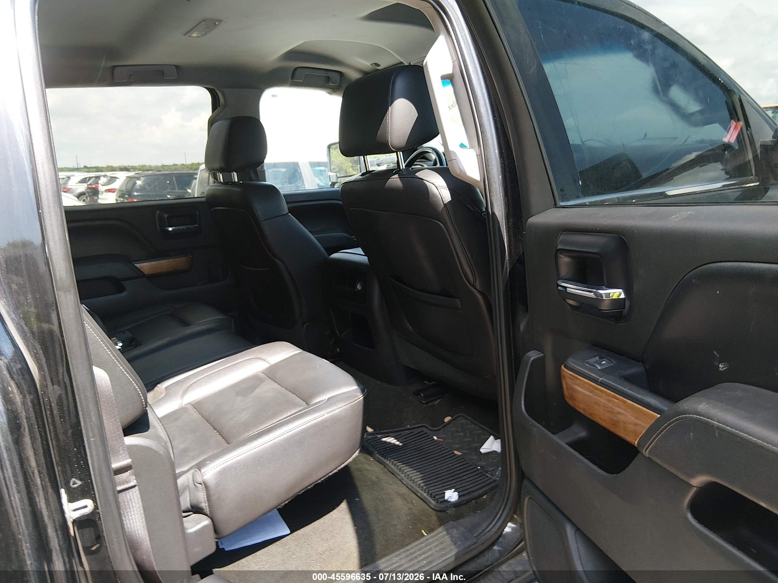 2014 Chevrolet Silverado 1500 Ltz Black vin: 3GCPCSEC0EG180393