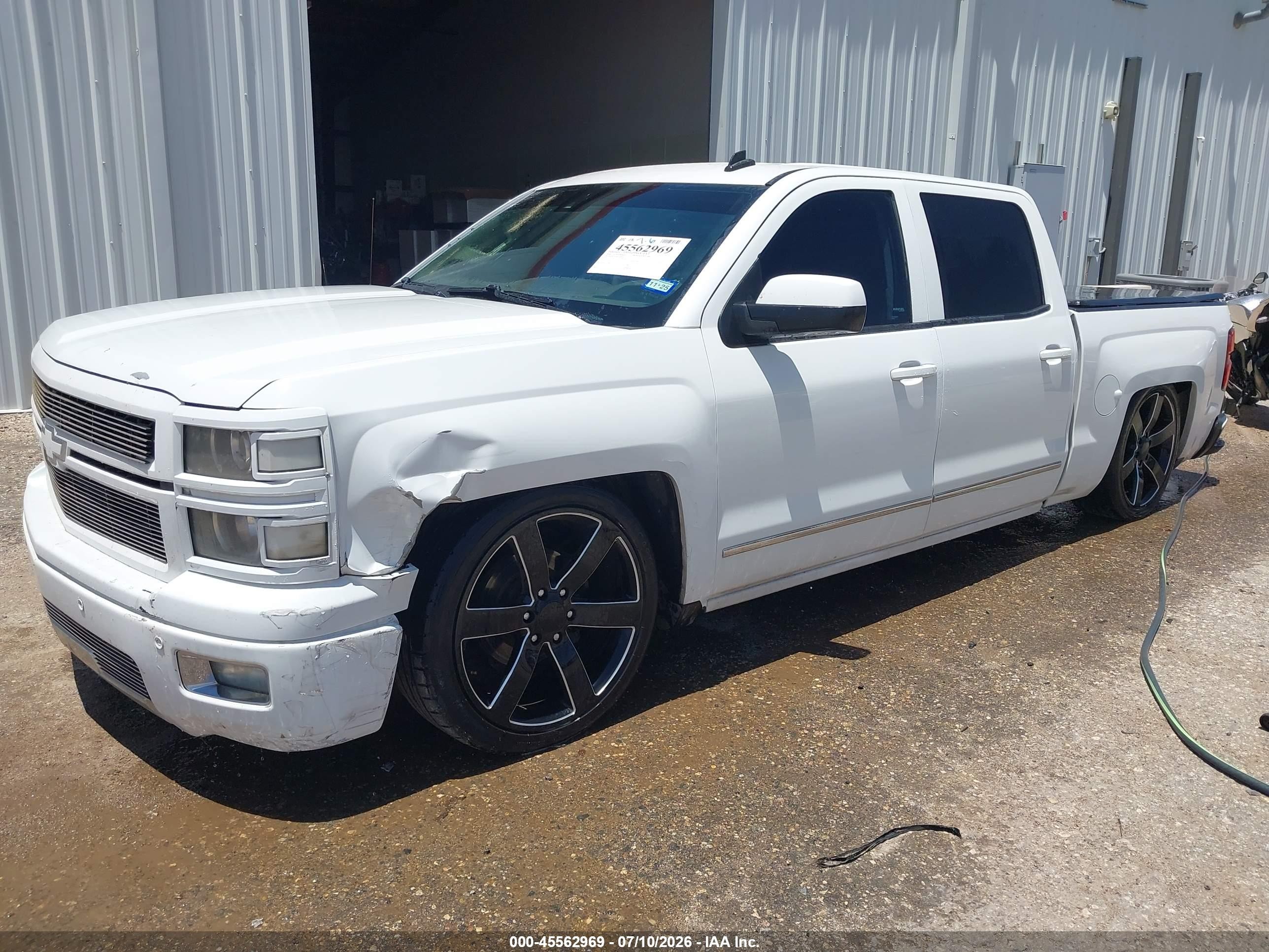 2014 Chevrolet Silverado 1500 1lz White vin: 3GCPCSEC0EG230676