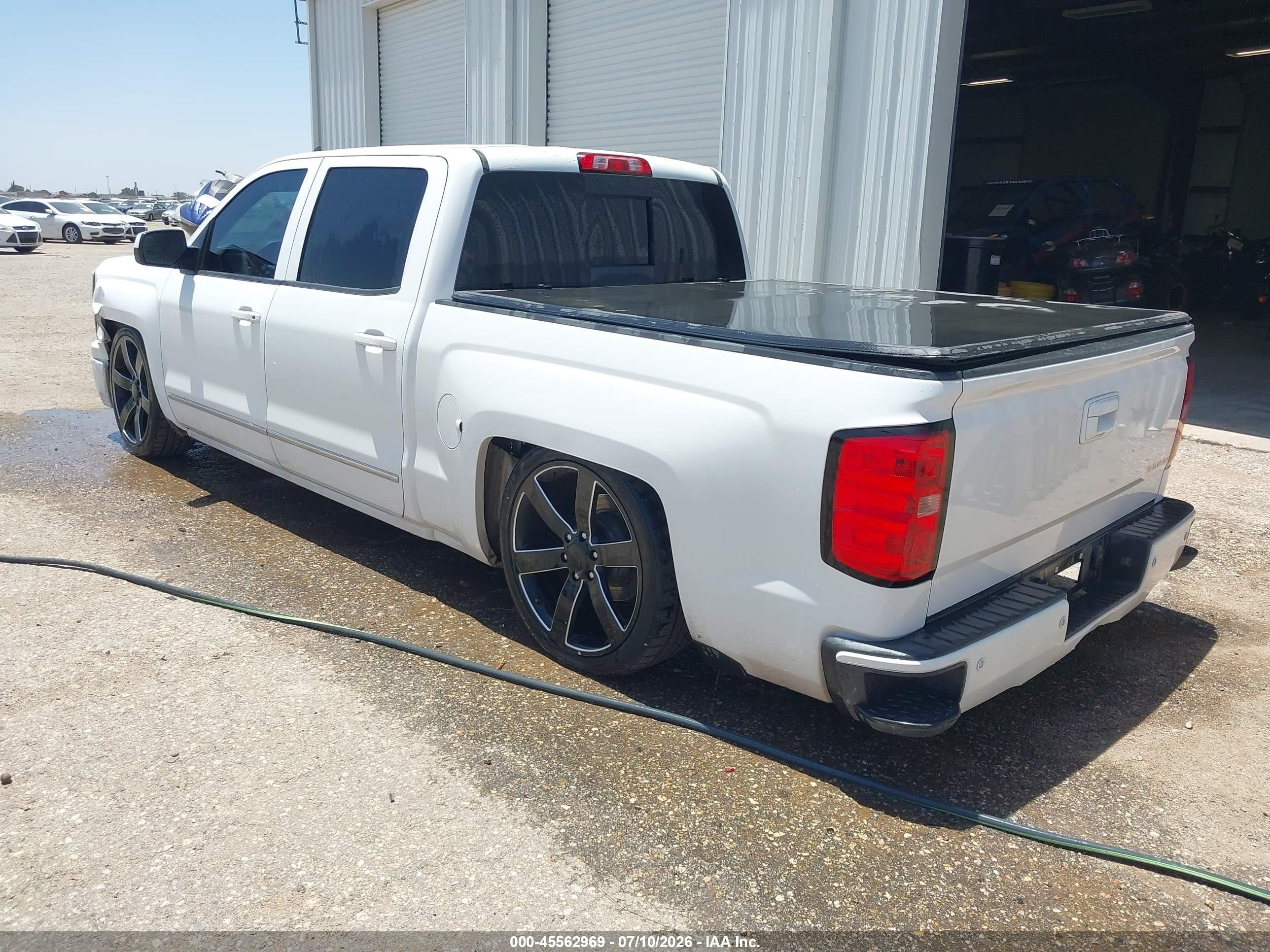 2014 Chevrolet Silverado 1500 1lz White vin: 3GCPCSEC0EG230676