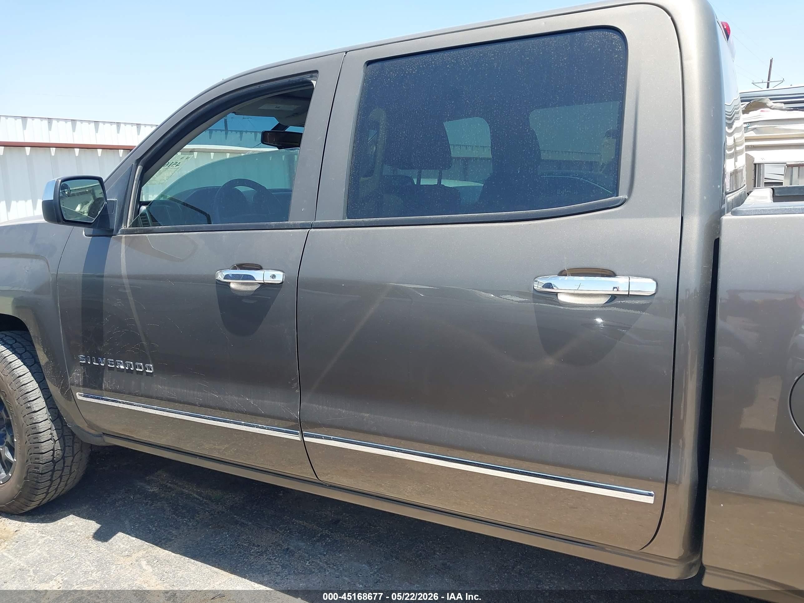 2014 Chevrolet Silverado 1500 2lz Brown vin: 3GCPCSEC0EG346234