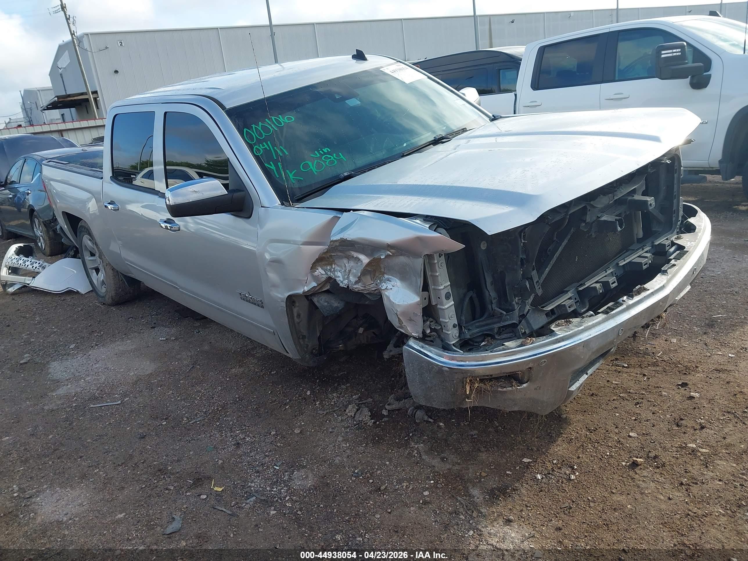 2014 Chevrolet Silverado 1500 1lz Gray vin: 3GCPCSEC0EG419084