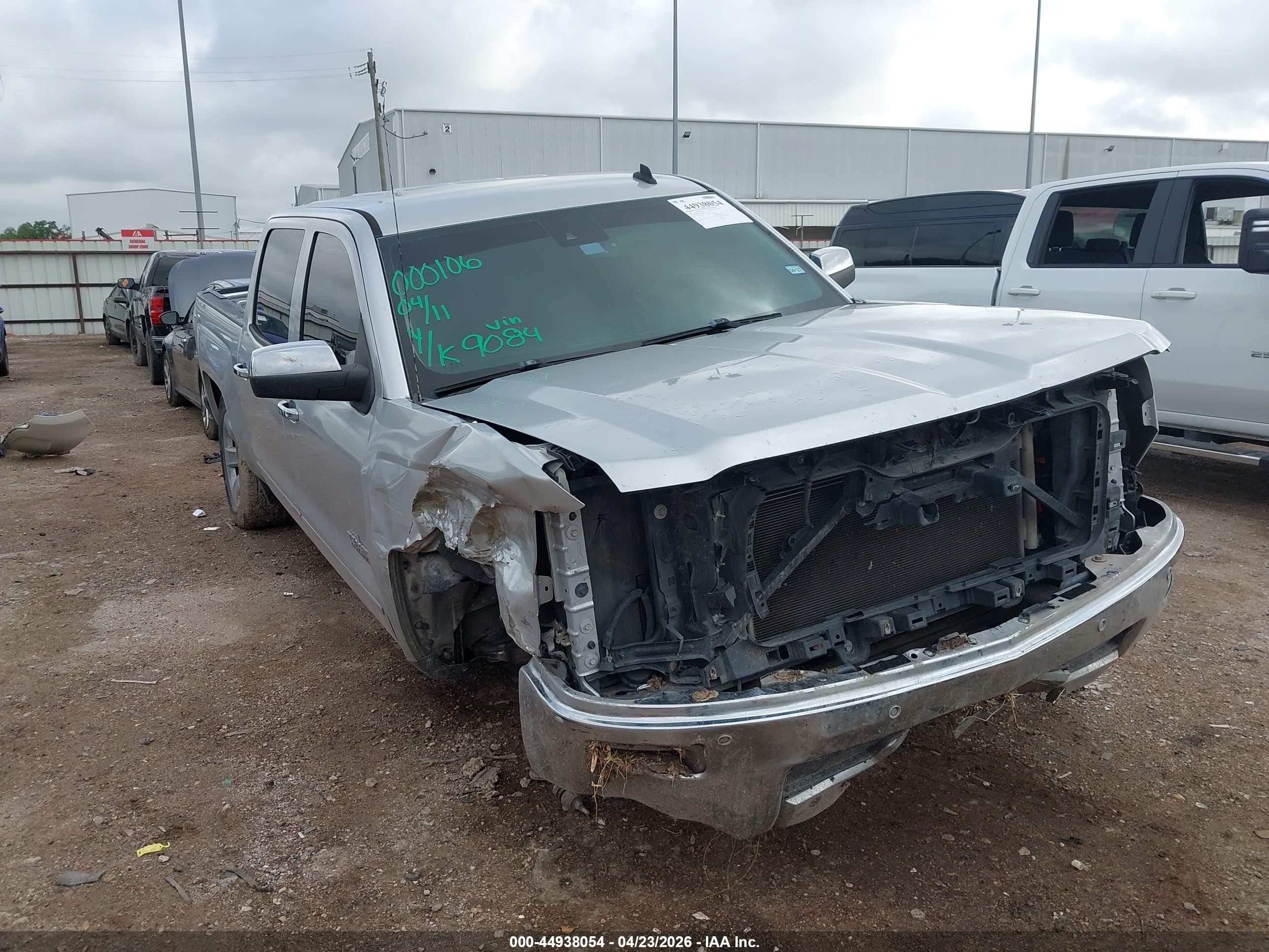 2014 Chevrolet Silverado 1500 1lz Gray vin: 3GCPCSEC0EG419084