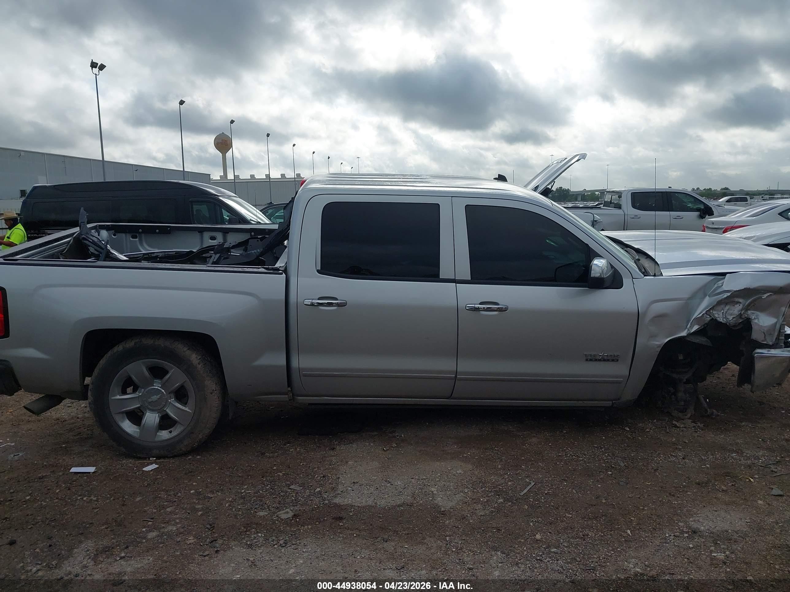 2014 Chevrolet Silverado 1500 1lz Gray vin: 3GCPCSEC0EG419084