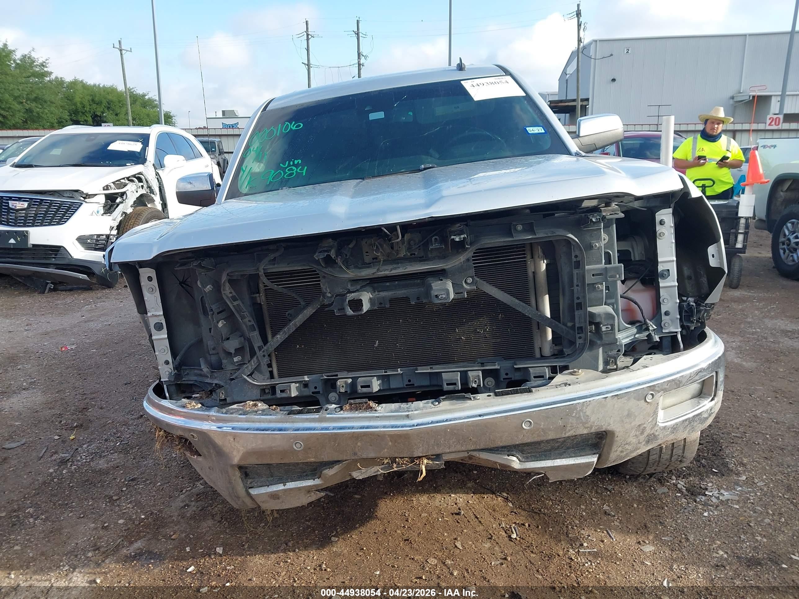 2014 Chevrolet Silverado 1500 1lz Gray vin: 3GCPCSEC0EG419084