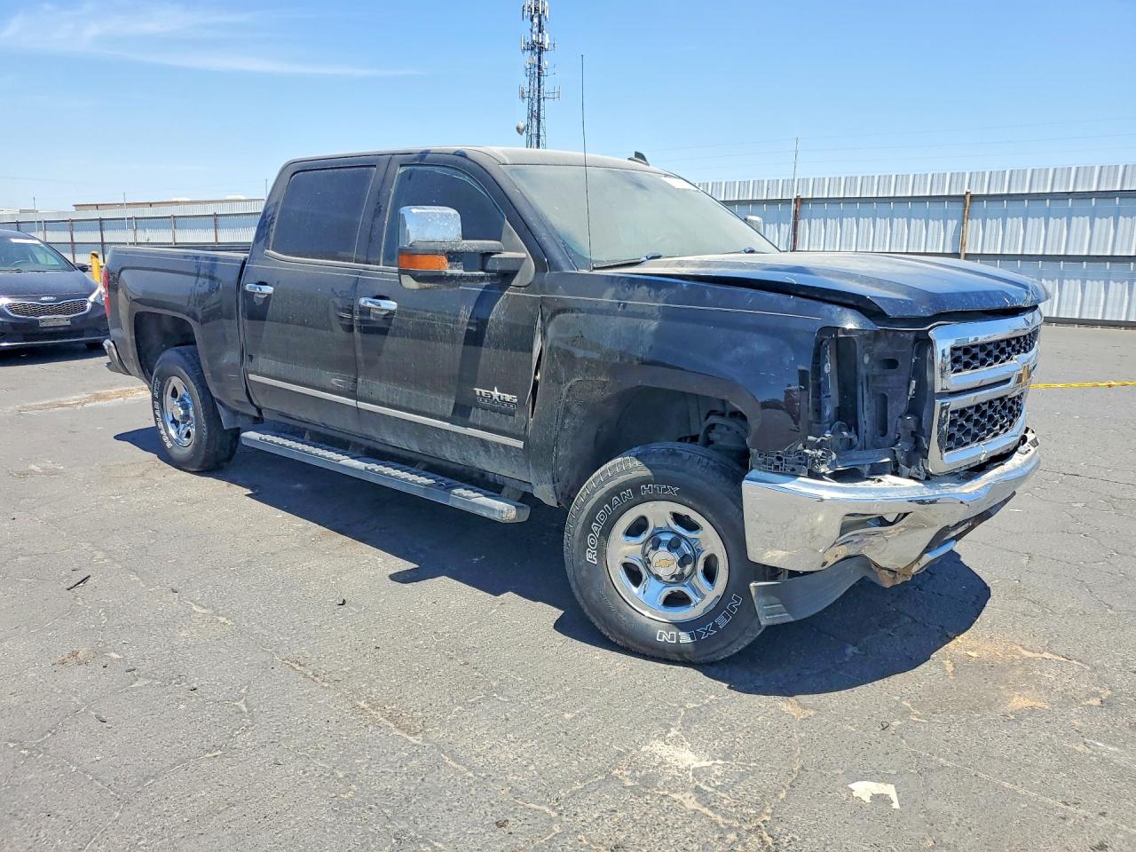 2014 Chevrolet Silverado C1500 Ltz Black vin: 3GCPCSEC0EG500358