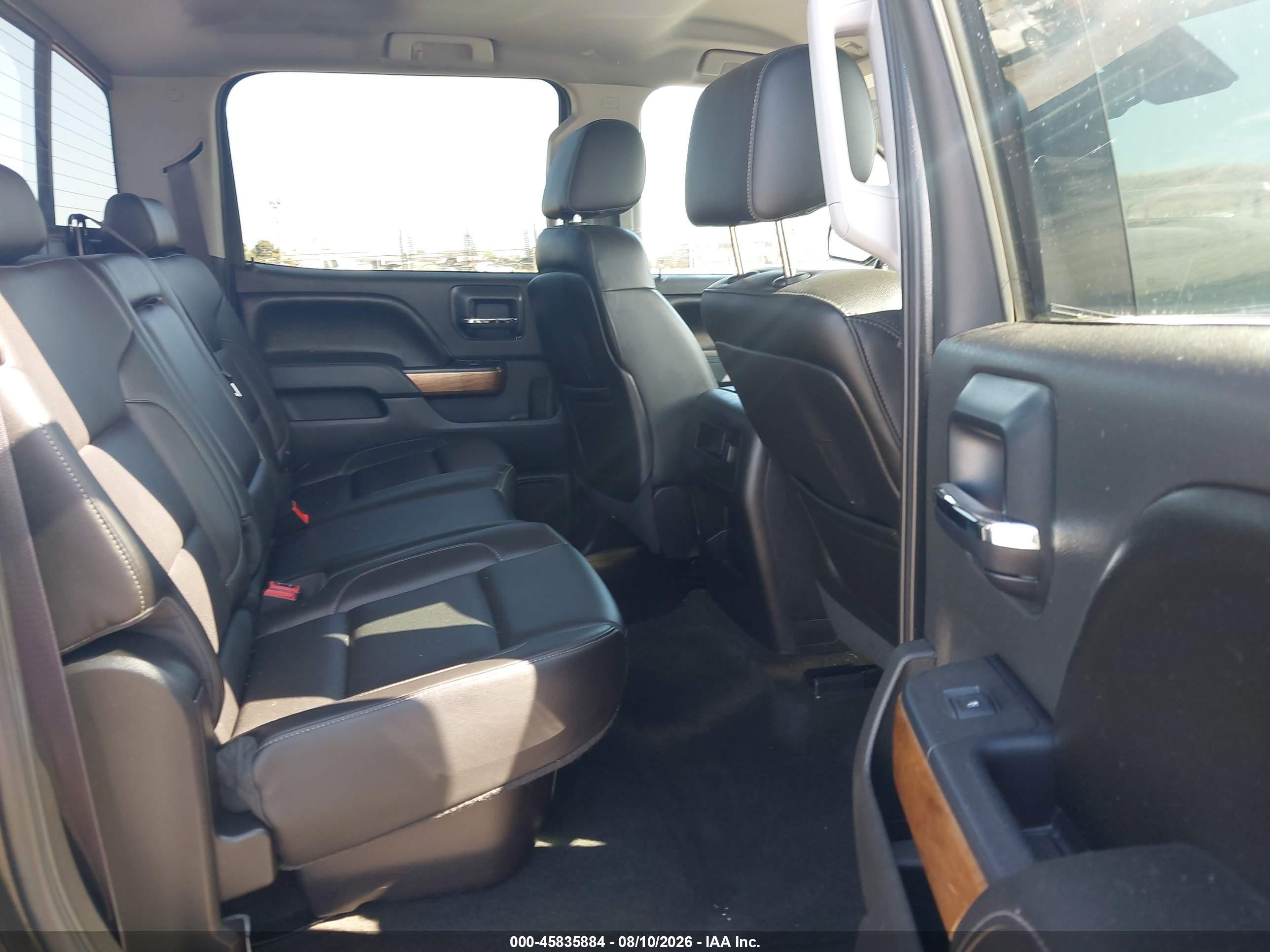 2015 Chevrolet Silverado 1500 Ltz Black vin: 3GCPCSEC0FG119112