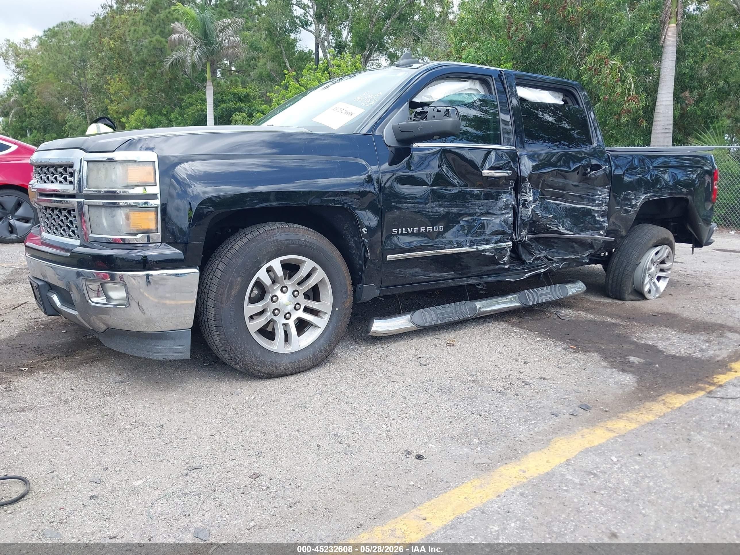 2015 Chevrolet Silverado 1500 1lz Black vin: 3GCPCSEC0FG202393