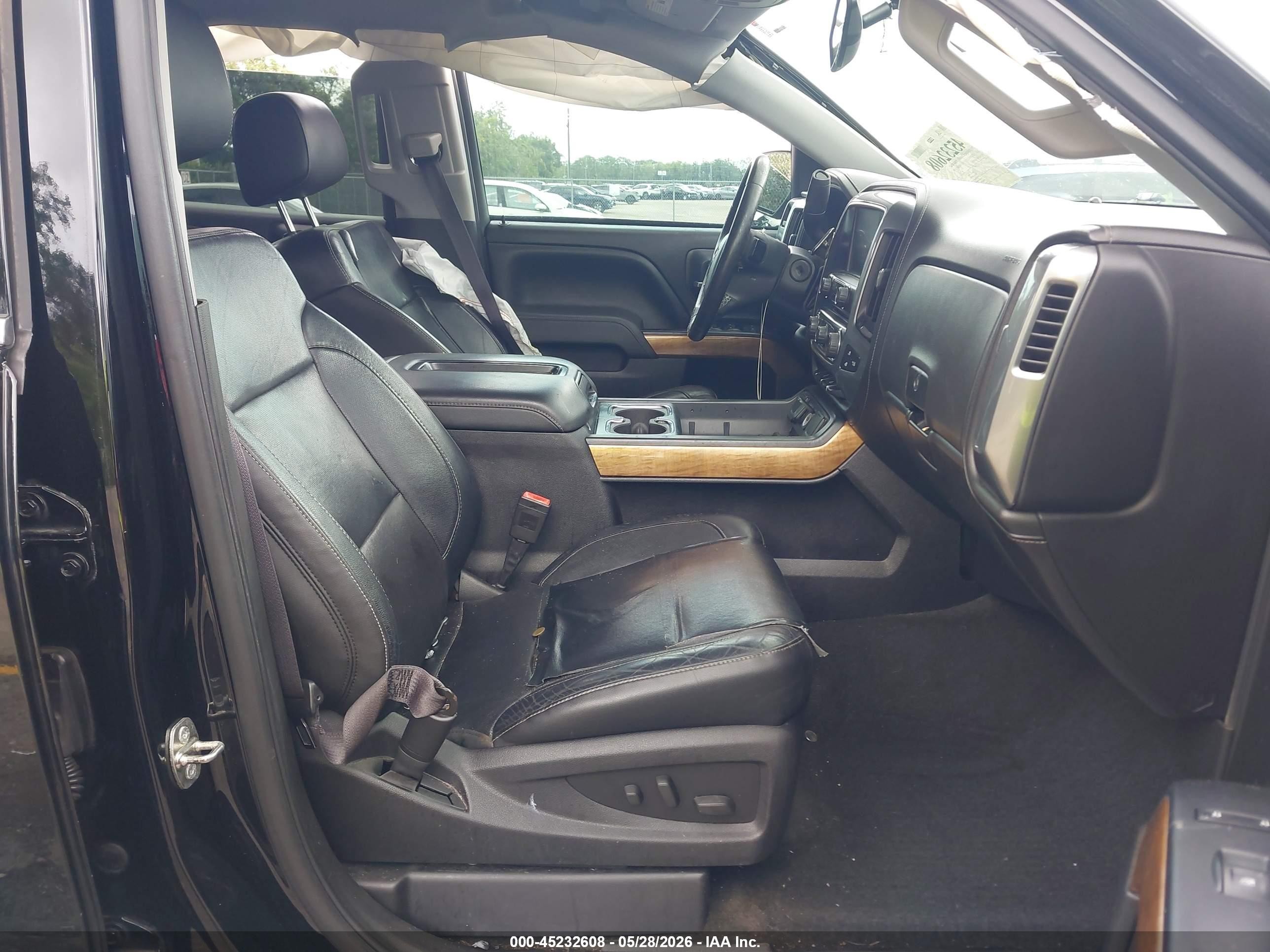 2015 Chevrolet Silverado 1500 1lz Black vin: 3GCPCSEC0FG202393