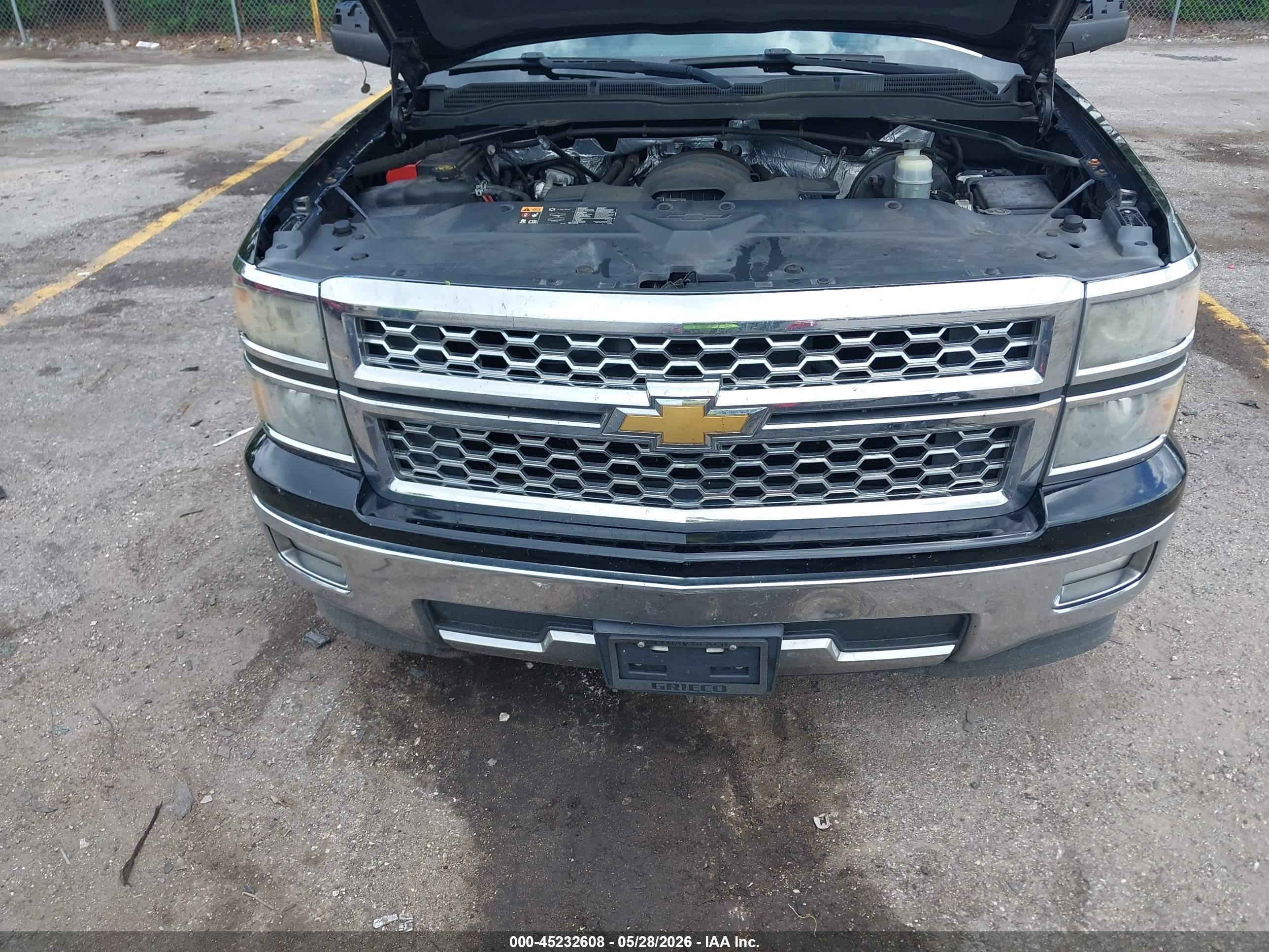 2015 Chevrolet Silverado 1500 1lz Black vin: 3GCPCSEC0FG202393